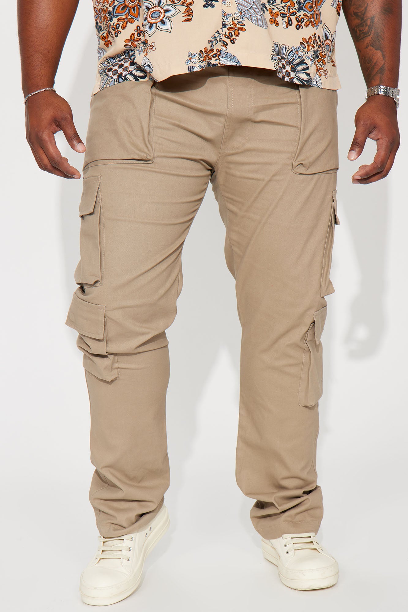 Do It To You Relaxed Cargo Pants - Taupe