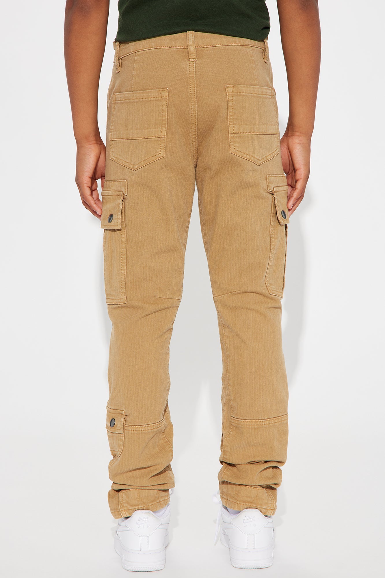 Mini Came To Explore Around Cargo Jean - Khaki