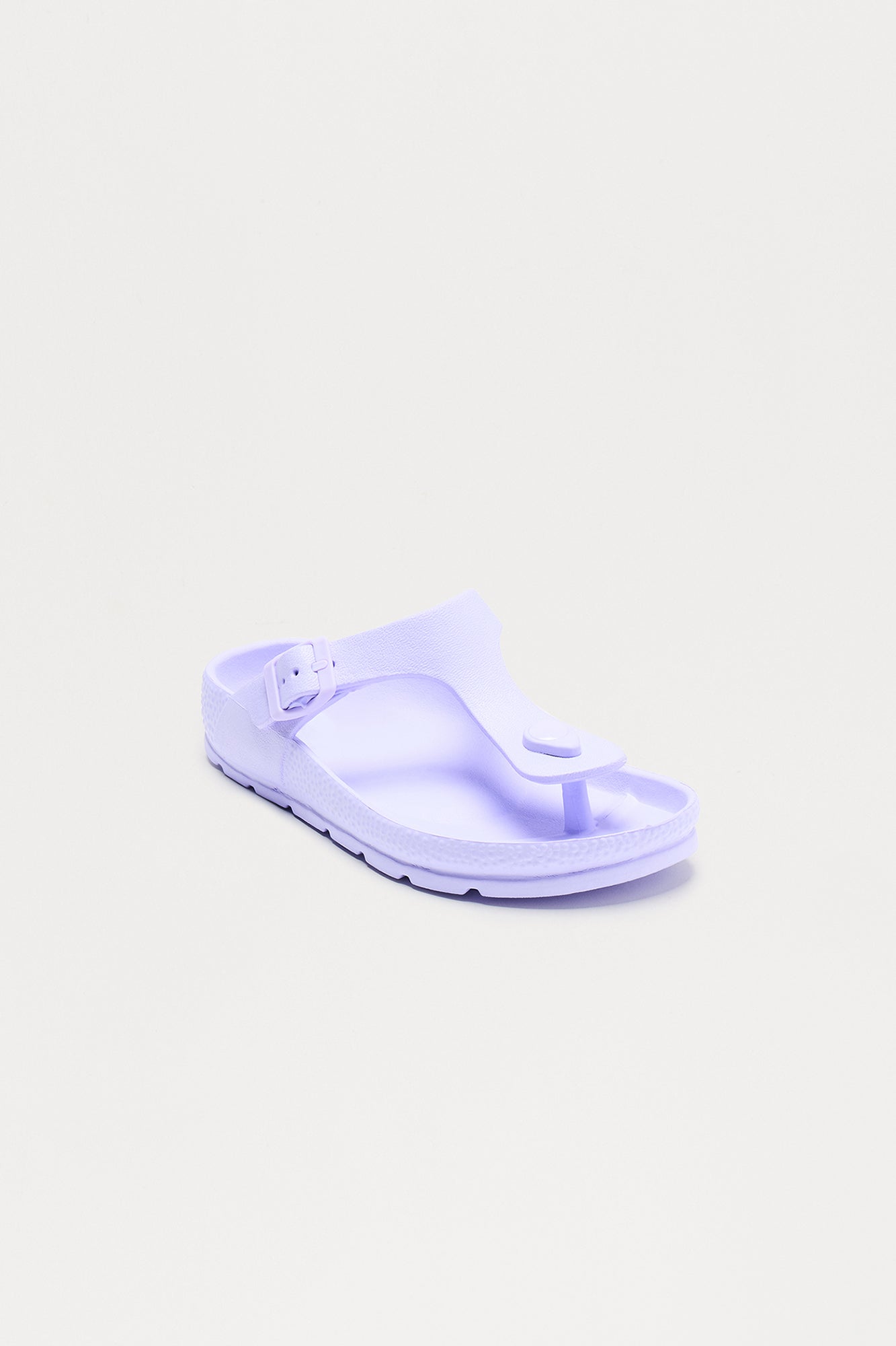 Casper Buckle Flip Flops - Lavender