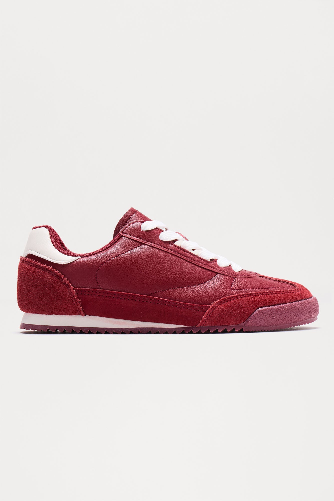 Justin Low Top Sneakers - Burgundy