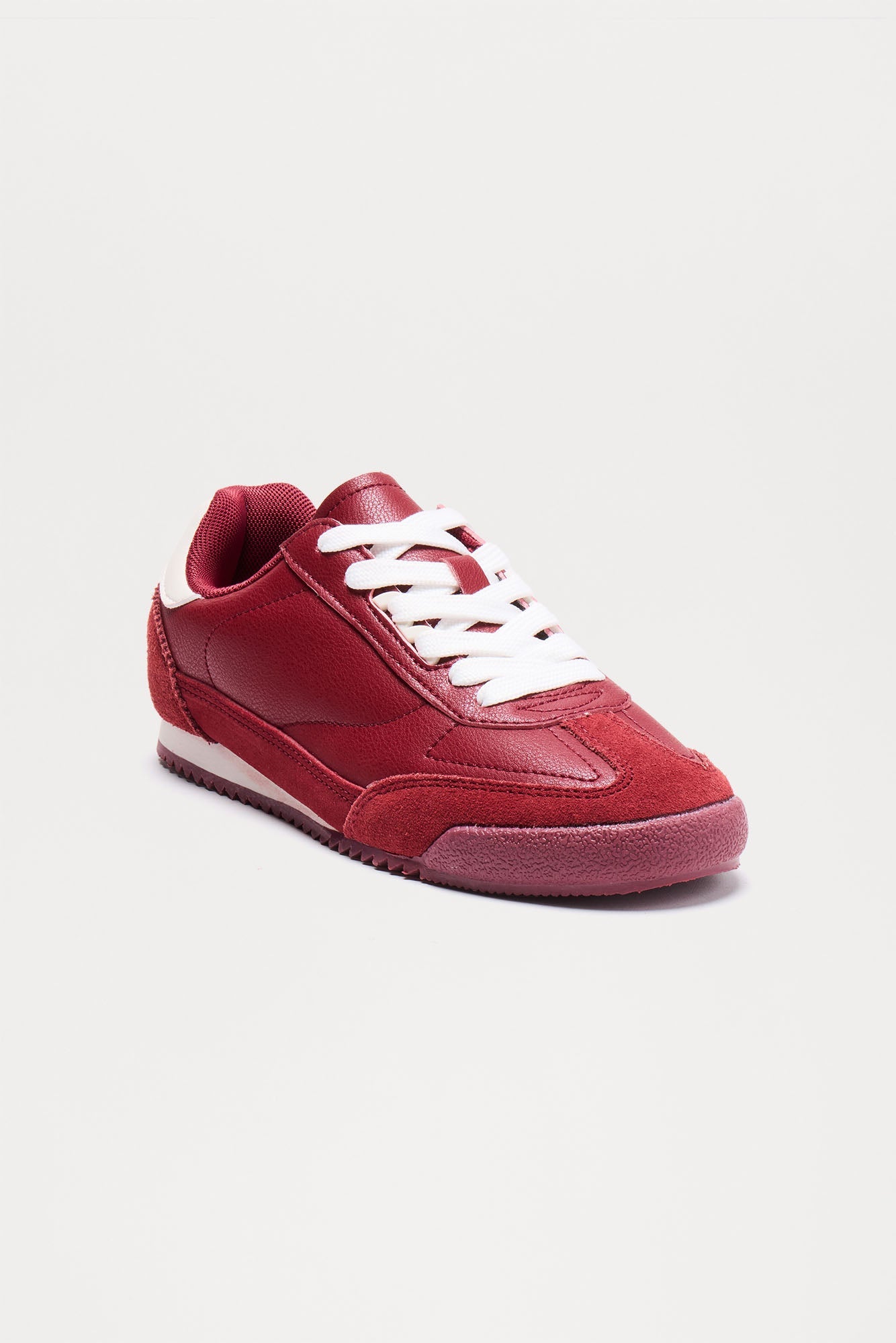 Justin Low Top Sneakers - Burgundy