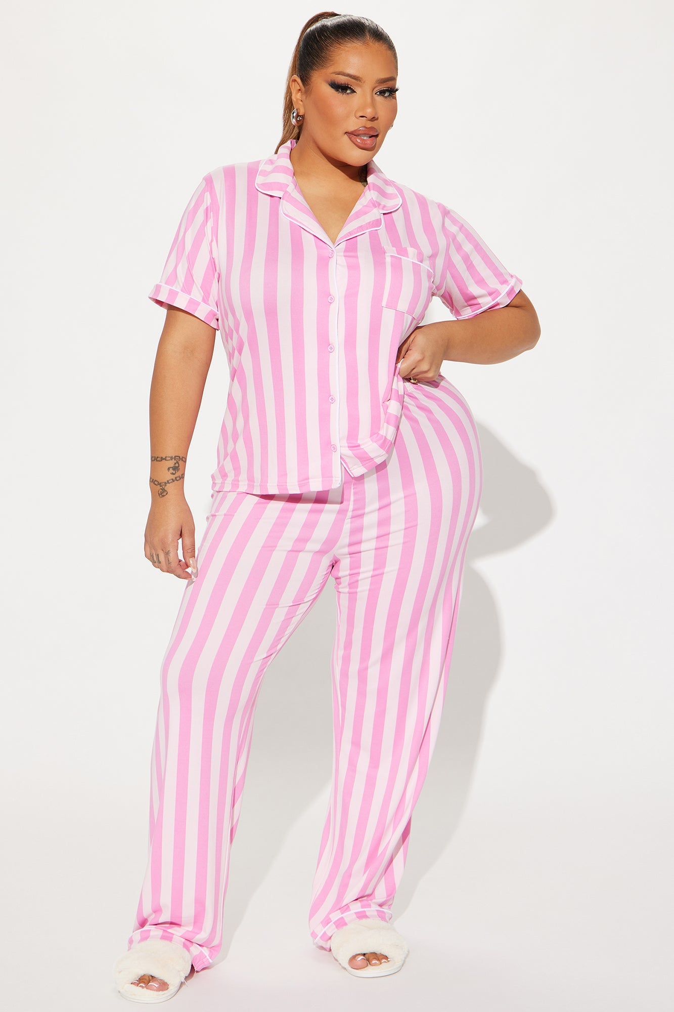 Sleepy Dreams PJ Pant Set - Pink