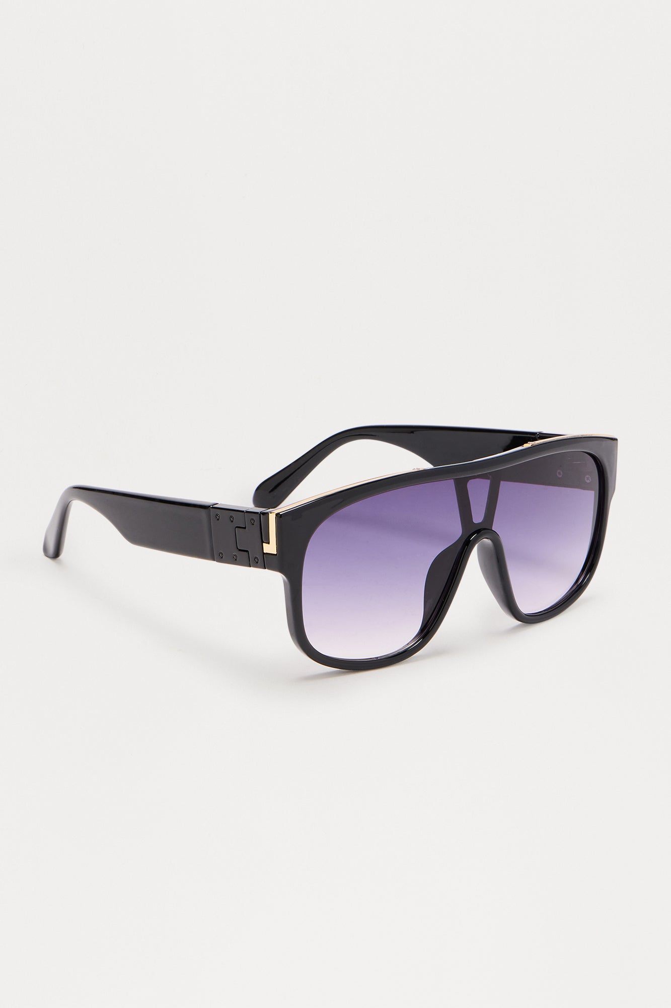 Luxe Glare Sunglasses - Black