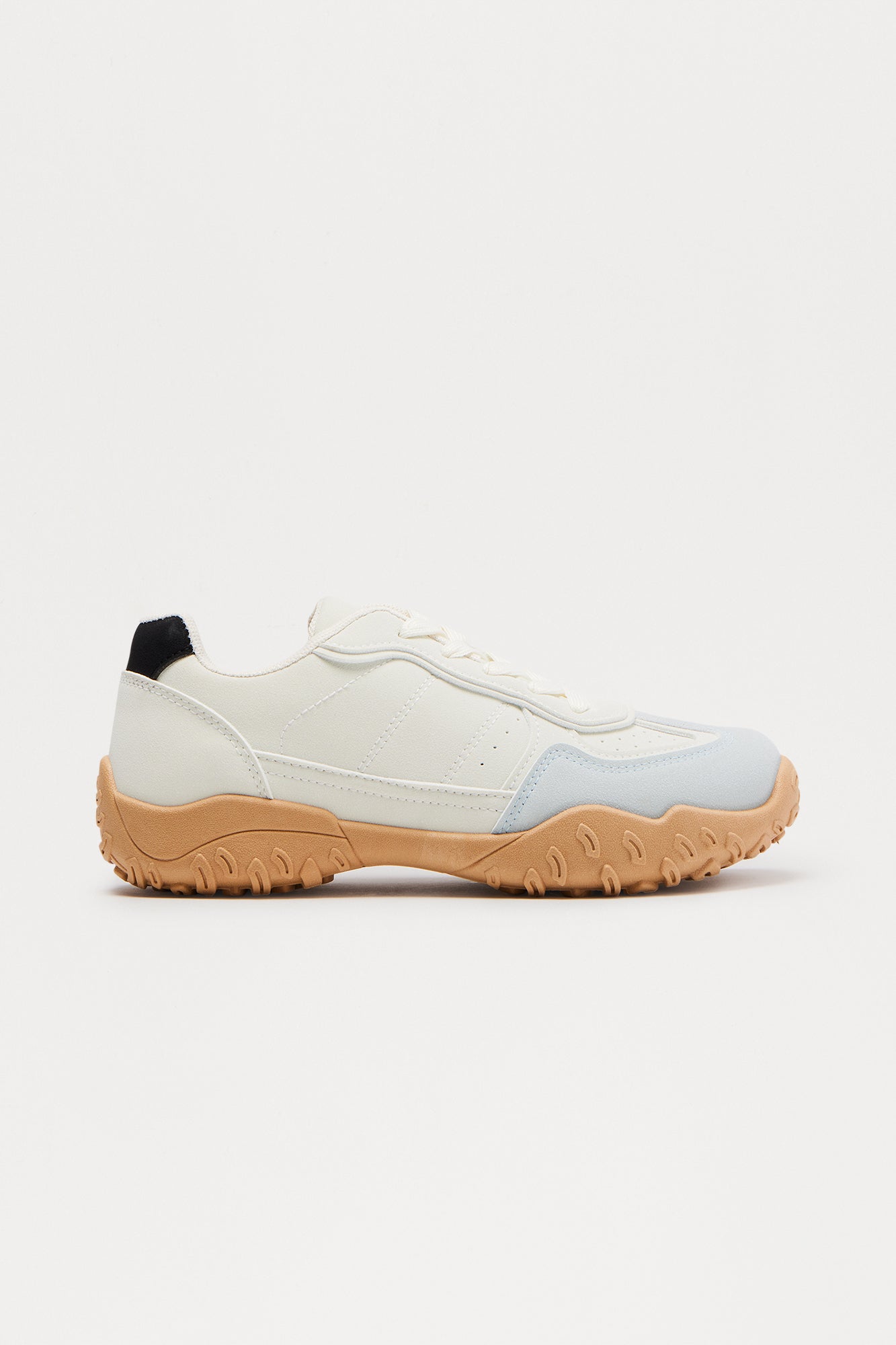 Sideline Babe Low Top Sneakers - White/Blue