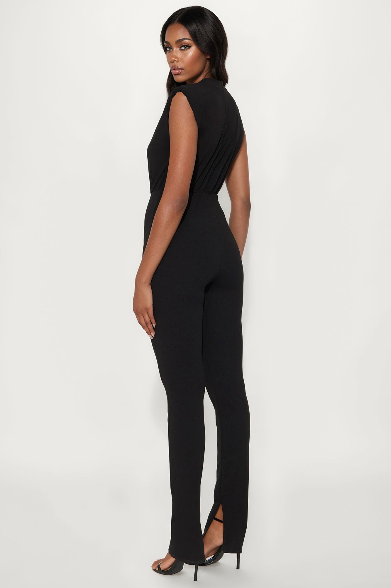 Gemma Sleeveless Jumpsuit - Black
