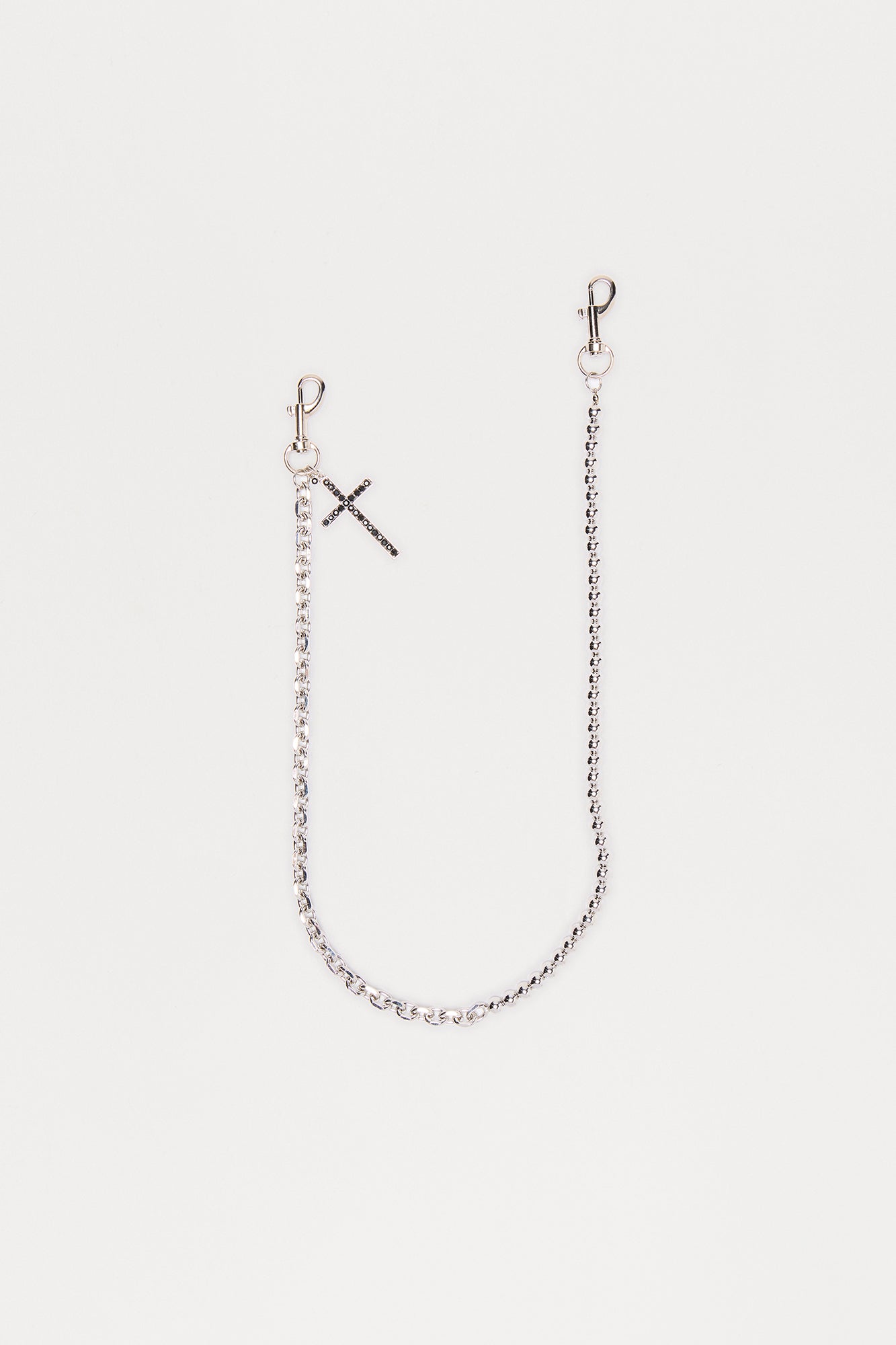 Sacred Steel Pant Chain - Silver