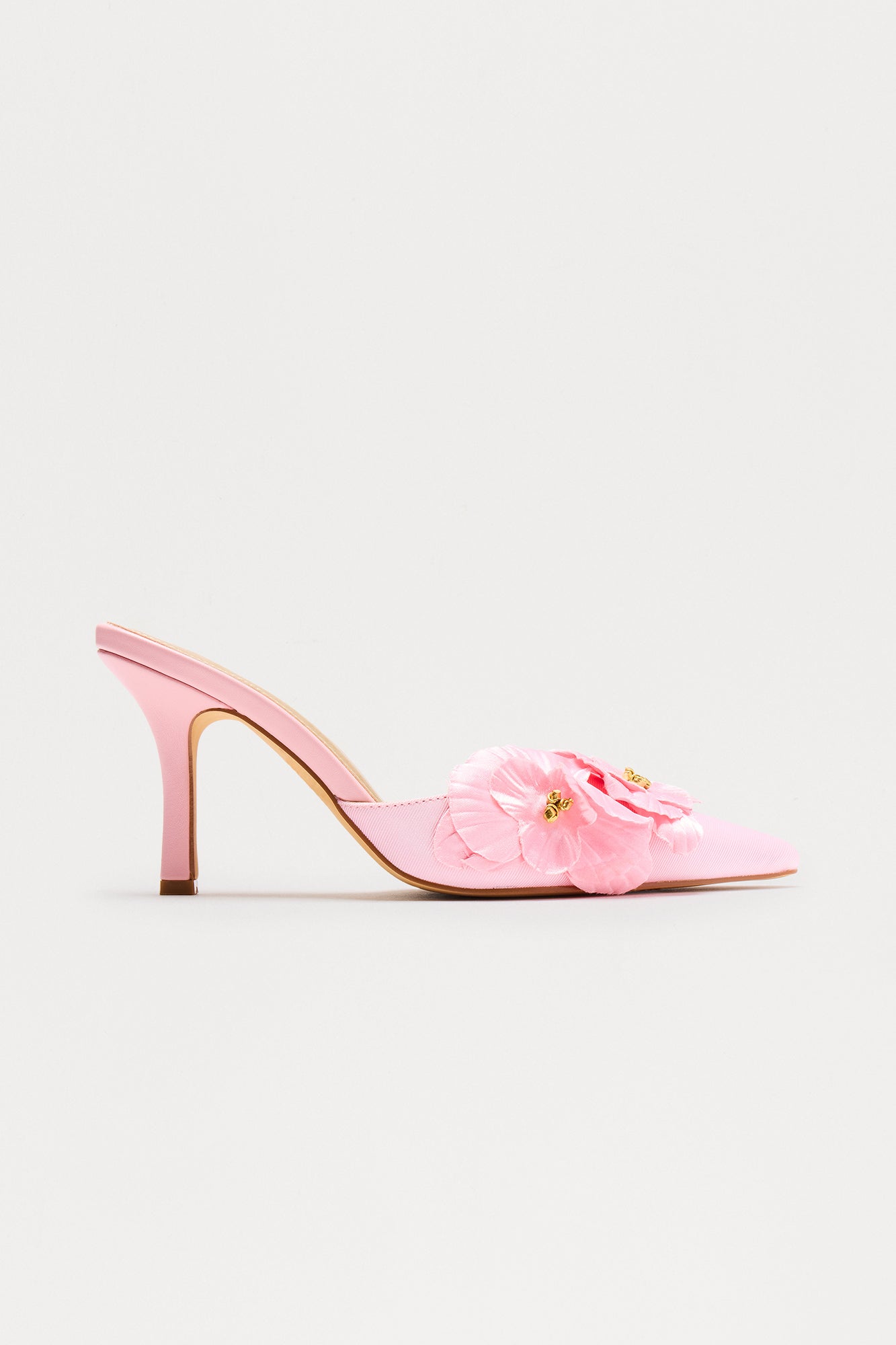 Sweet Flower Pumps - Pink