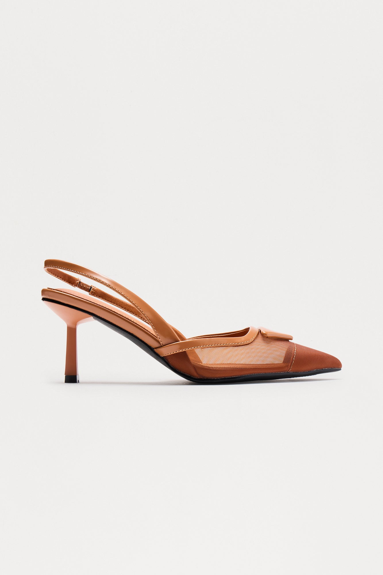 Woods Slingback Pumps - Nude