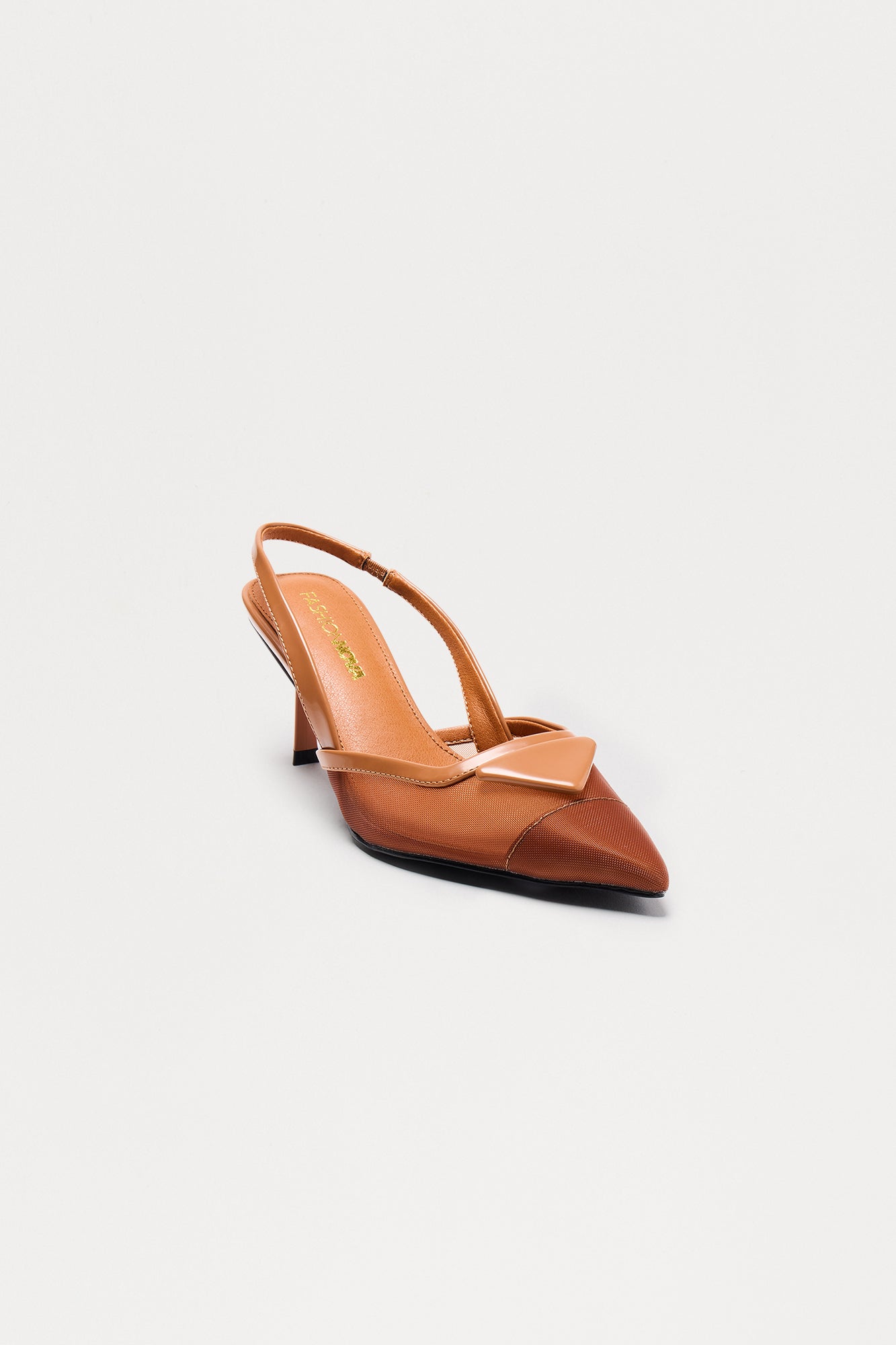 Woods Slingback Pumps - Nude
