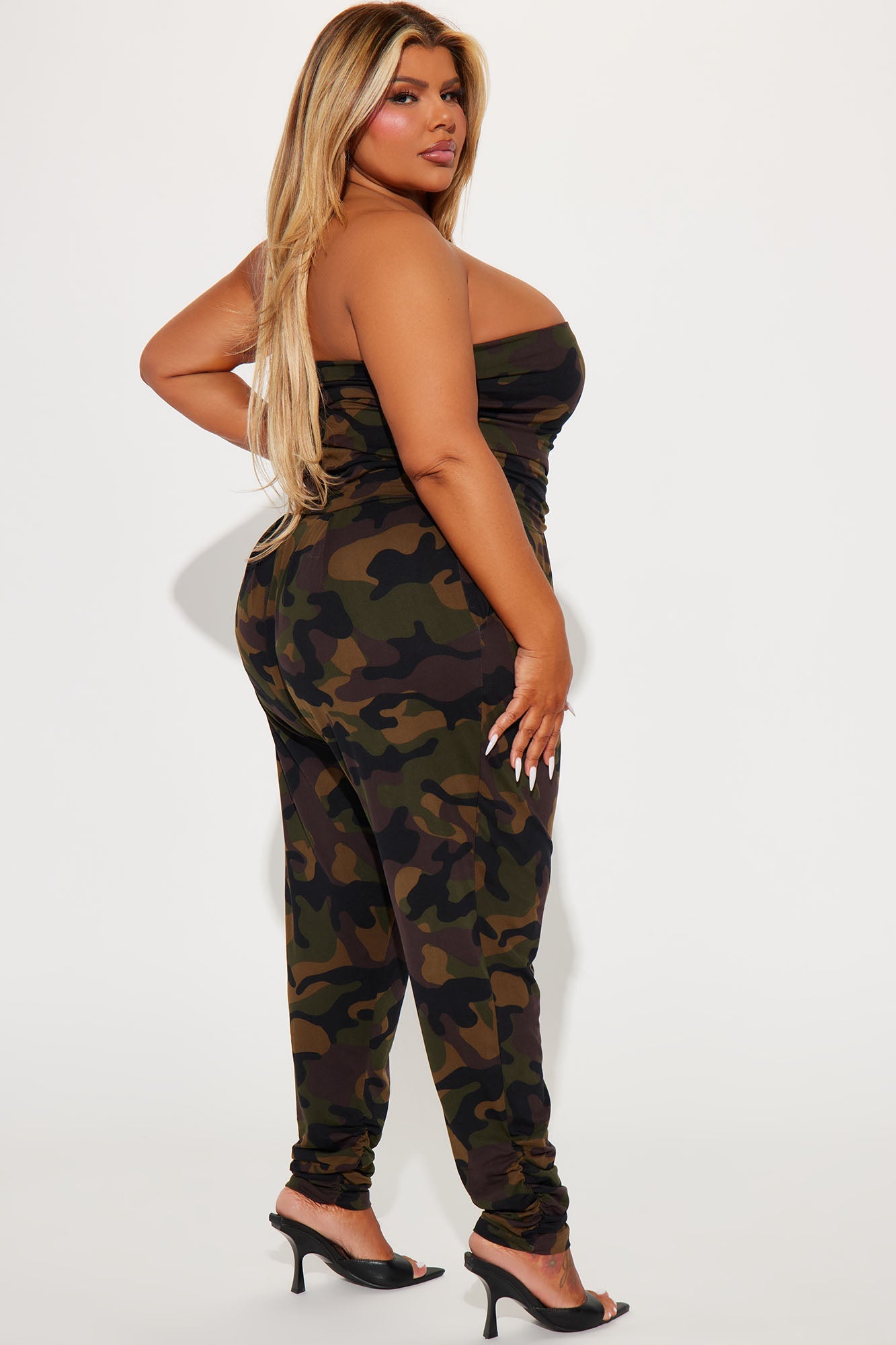 Kaiah Jumpsuit - Olive/combo