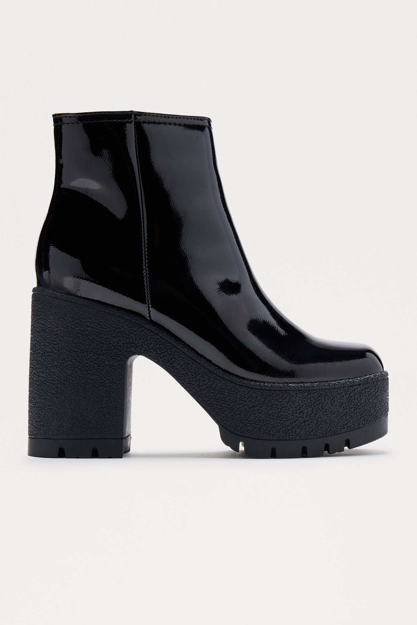 Mylah Platform Booties - Black