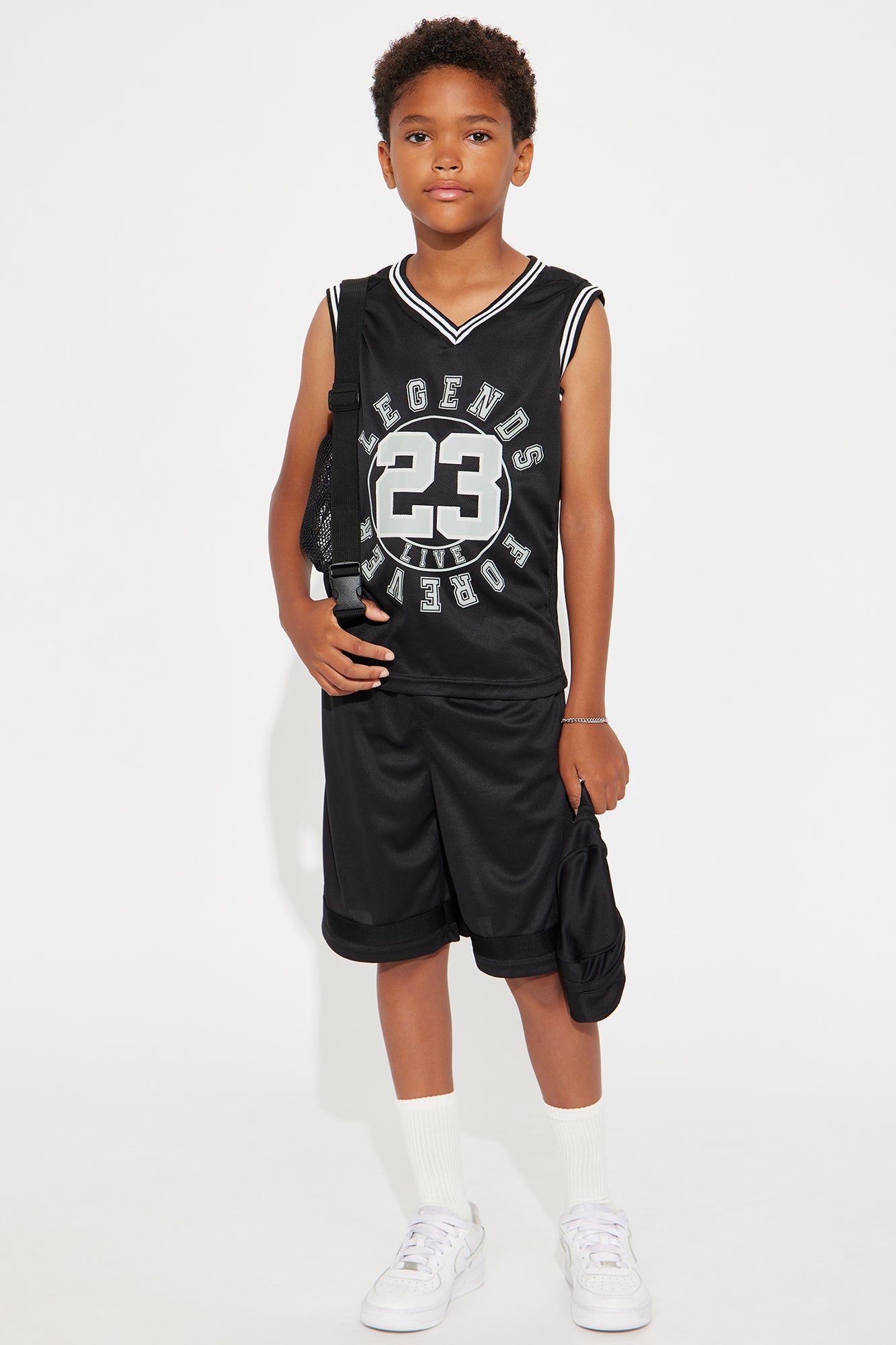Mini Legends Forever 3 Piece Short Set - Black