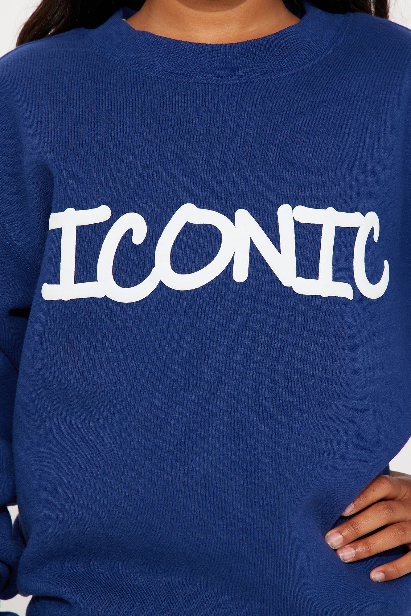 Mini Iconic Sweatpant Set - Navy