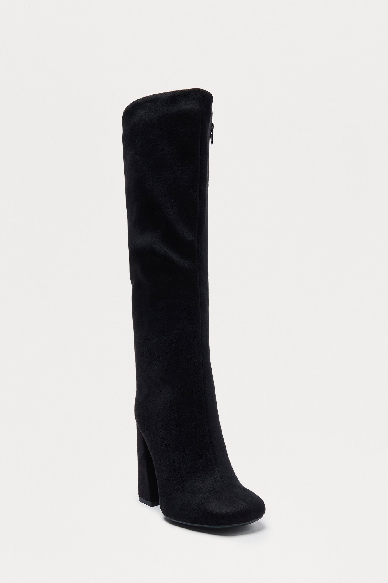 Clydes Knee High Boots - Black