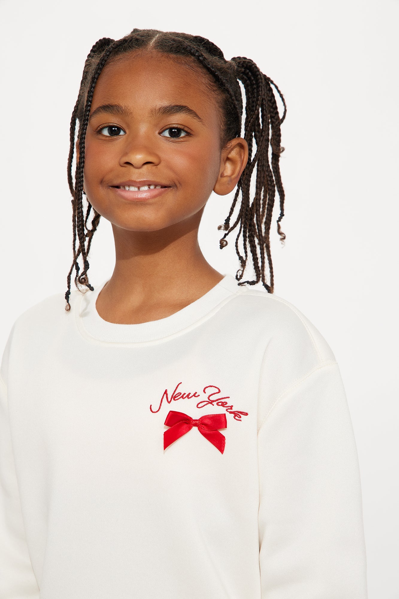 Mini Ballet Social Club Front/Back Sweatshirt And Skirt Set - Red/combo
