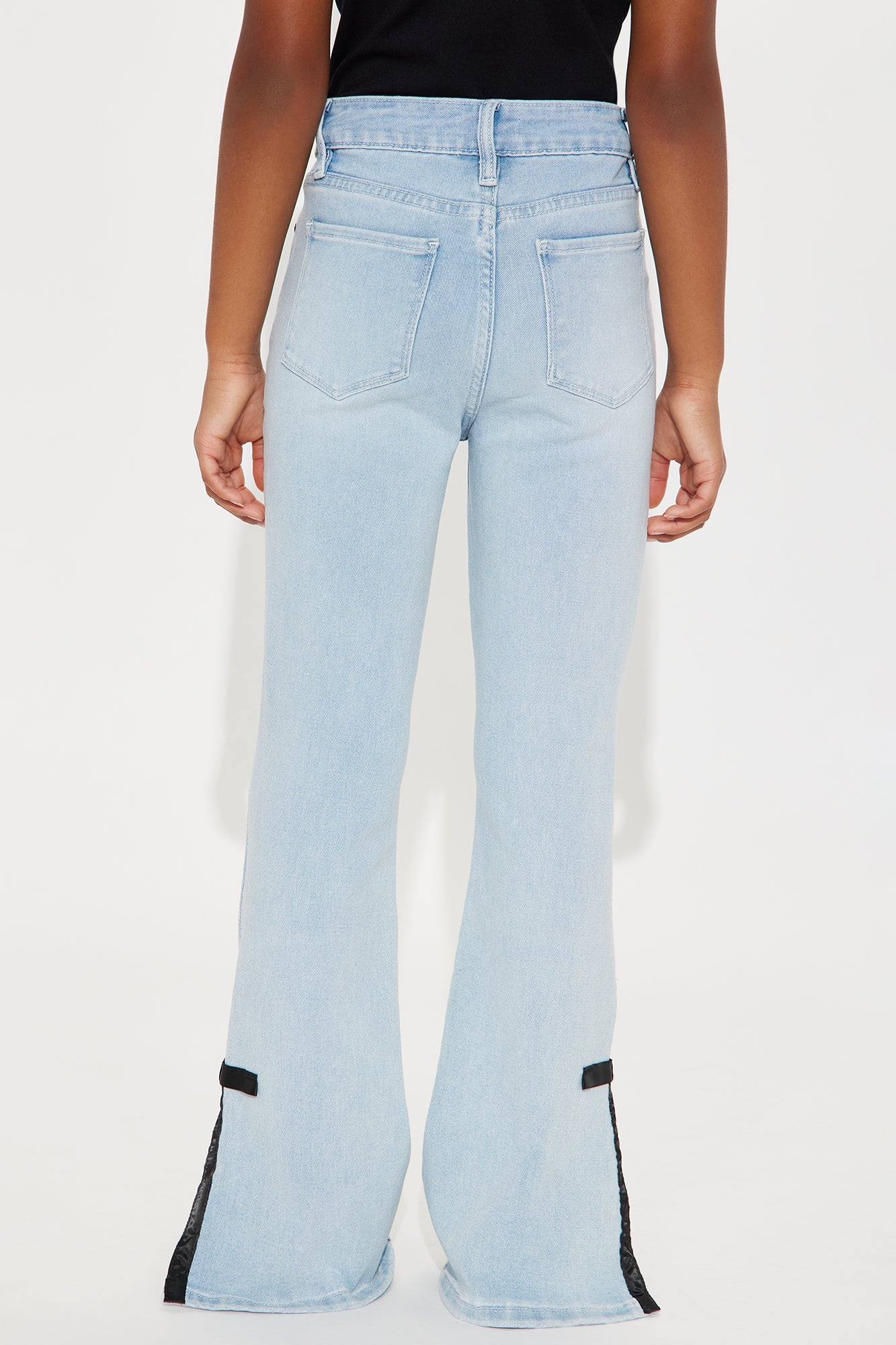 Mini Never Been Cuter Flare Jeans - Light Wash