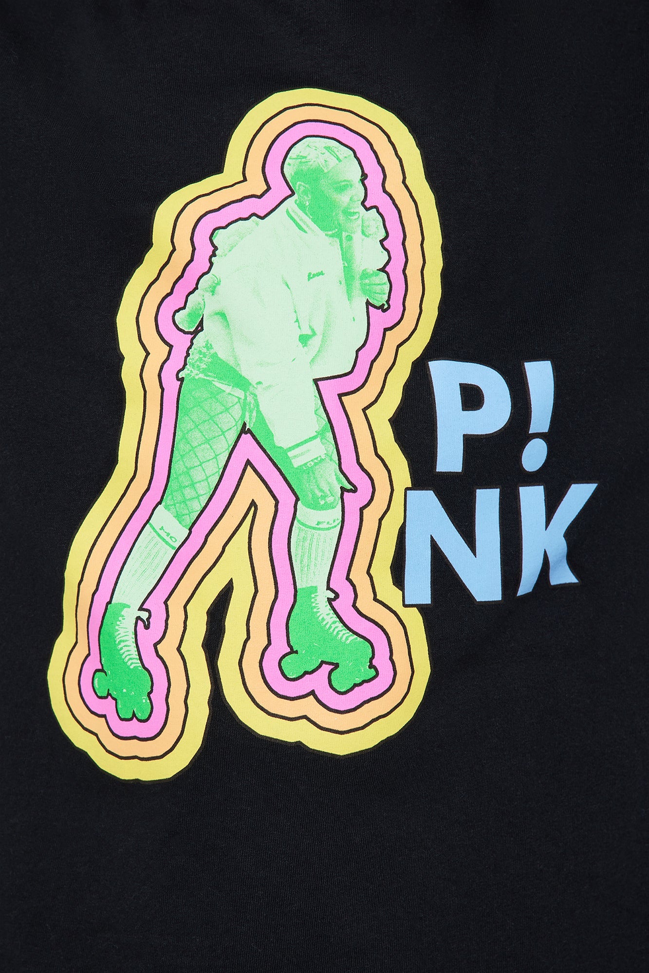 Mini Pink Get The Party Started Short Sleeve Tee - Black
