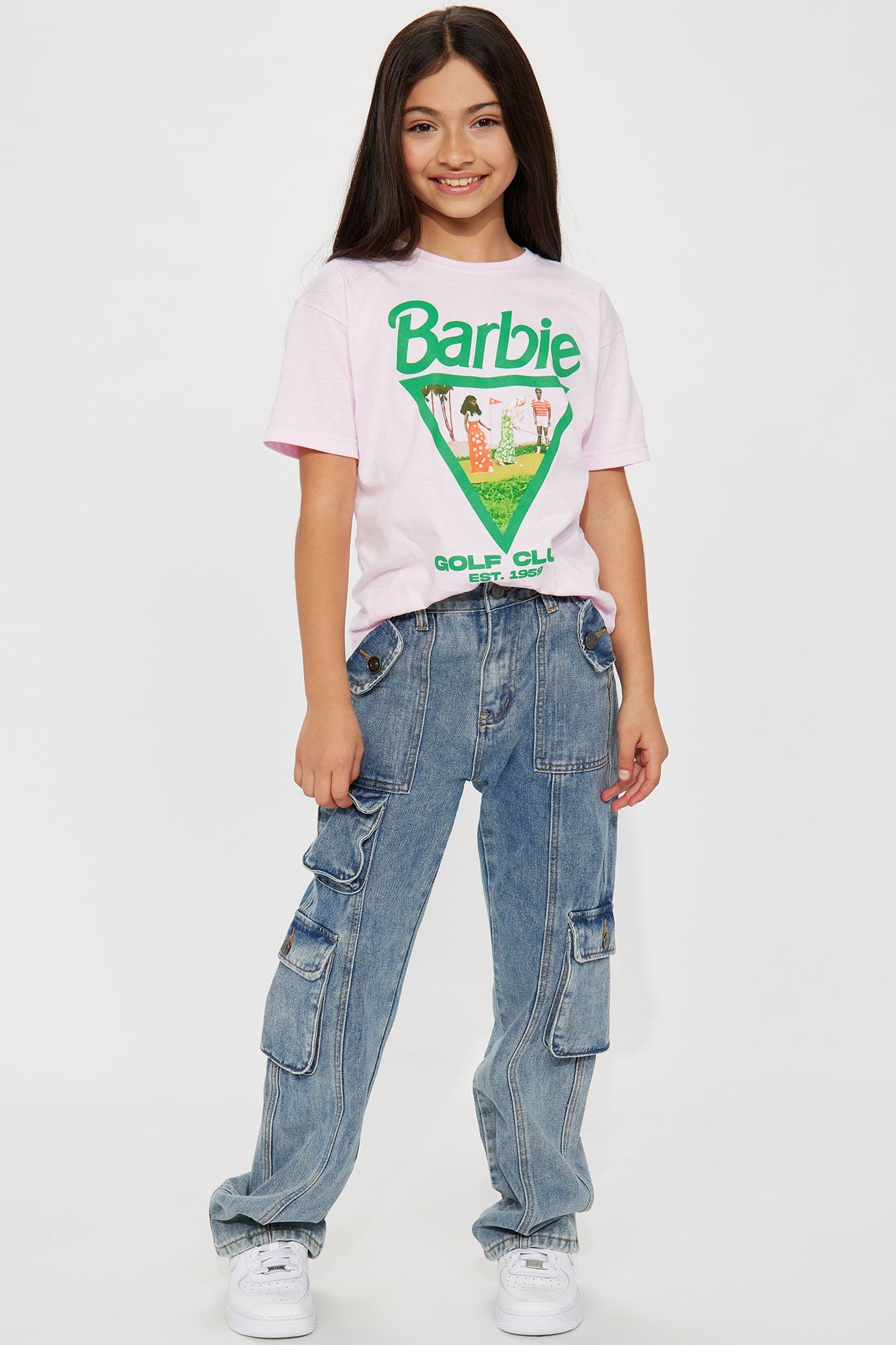Mini Barbie Golf Club Tee - Pink