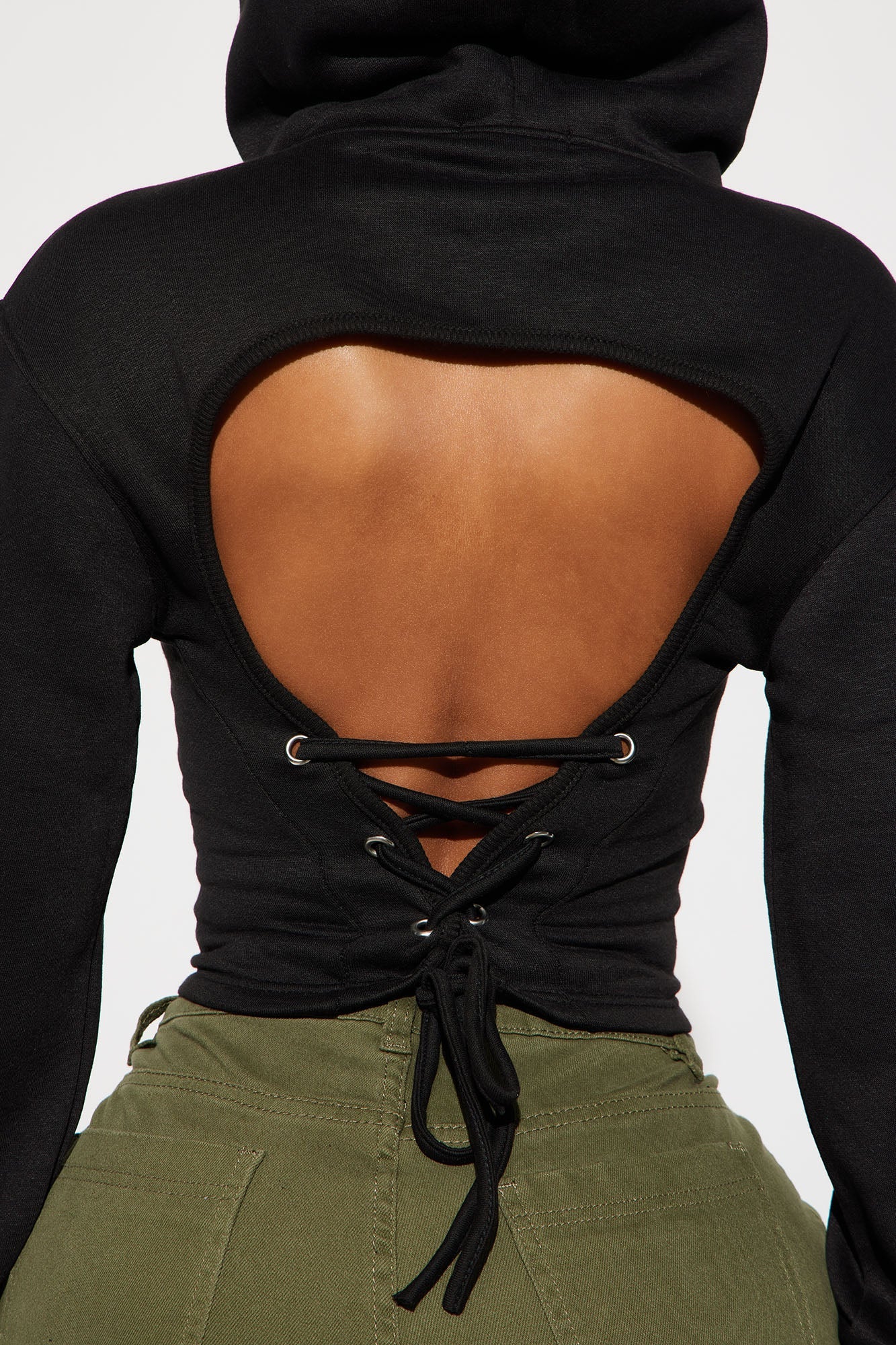 Strap Me Up Lounge Hoodie - Black