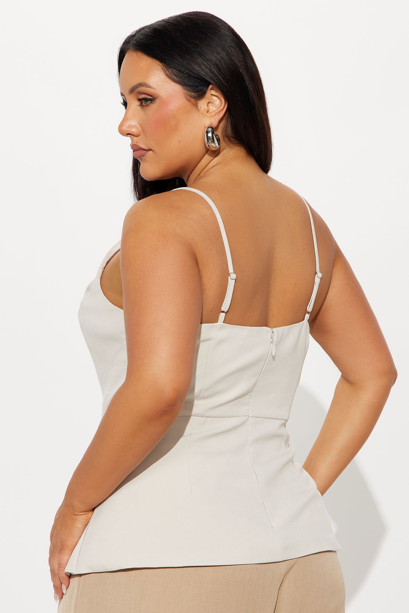 Berkley Belted Top - Stone