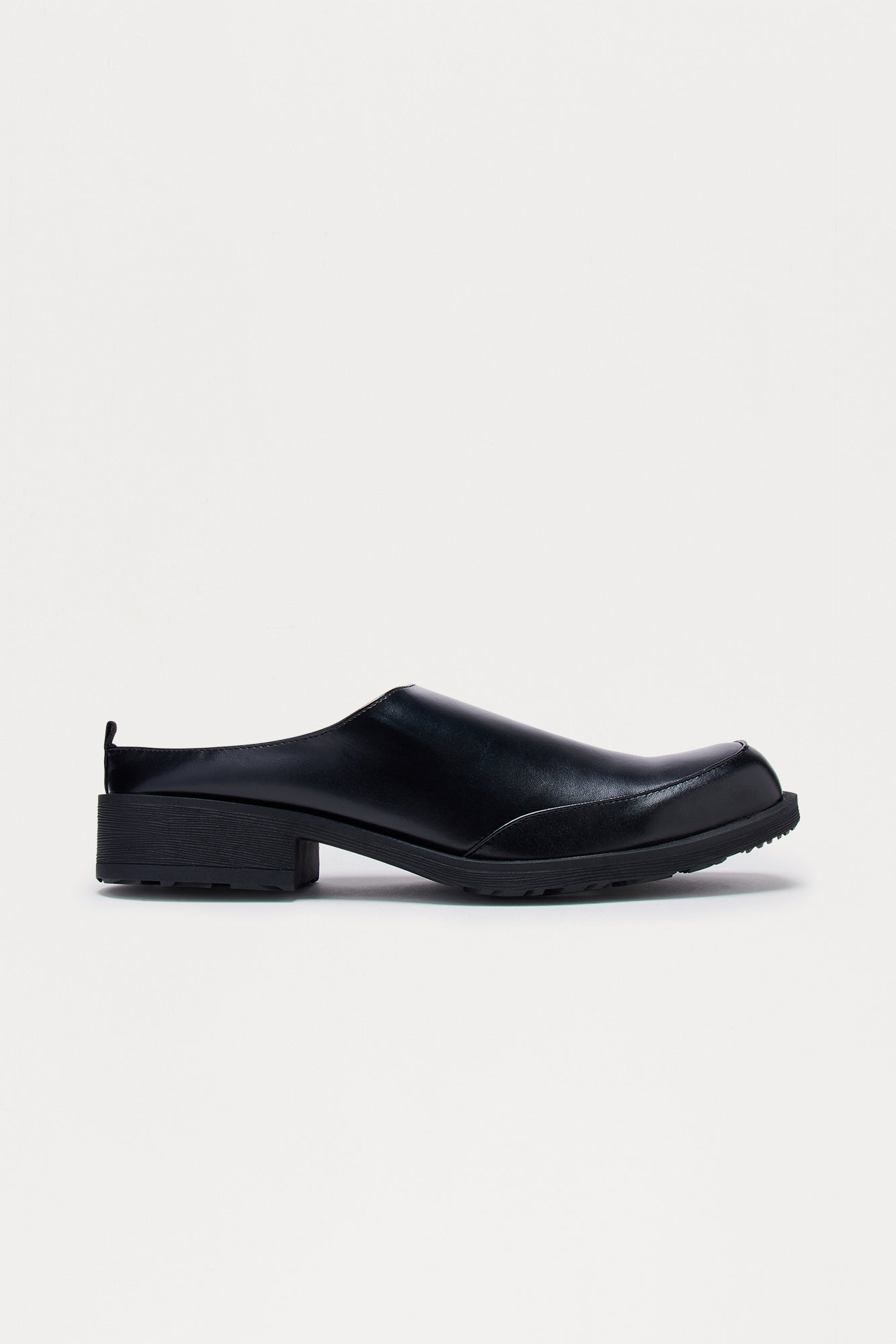 Casual Slip On Mule - Black