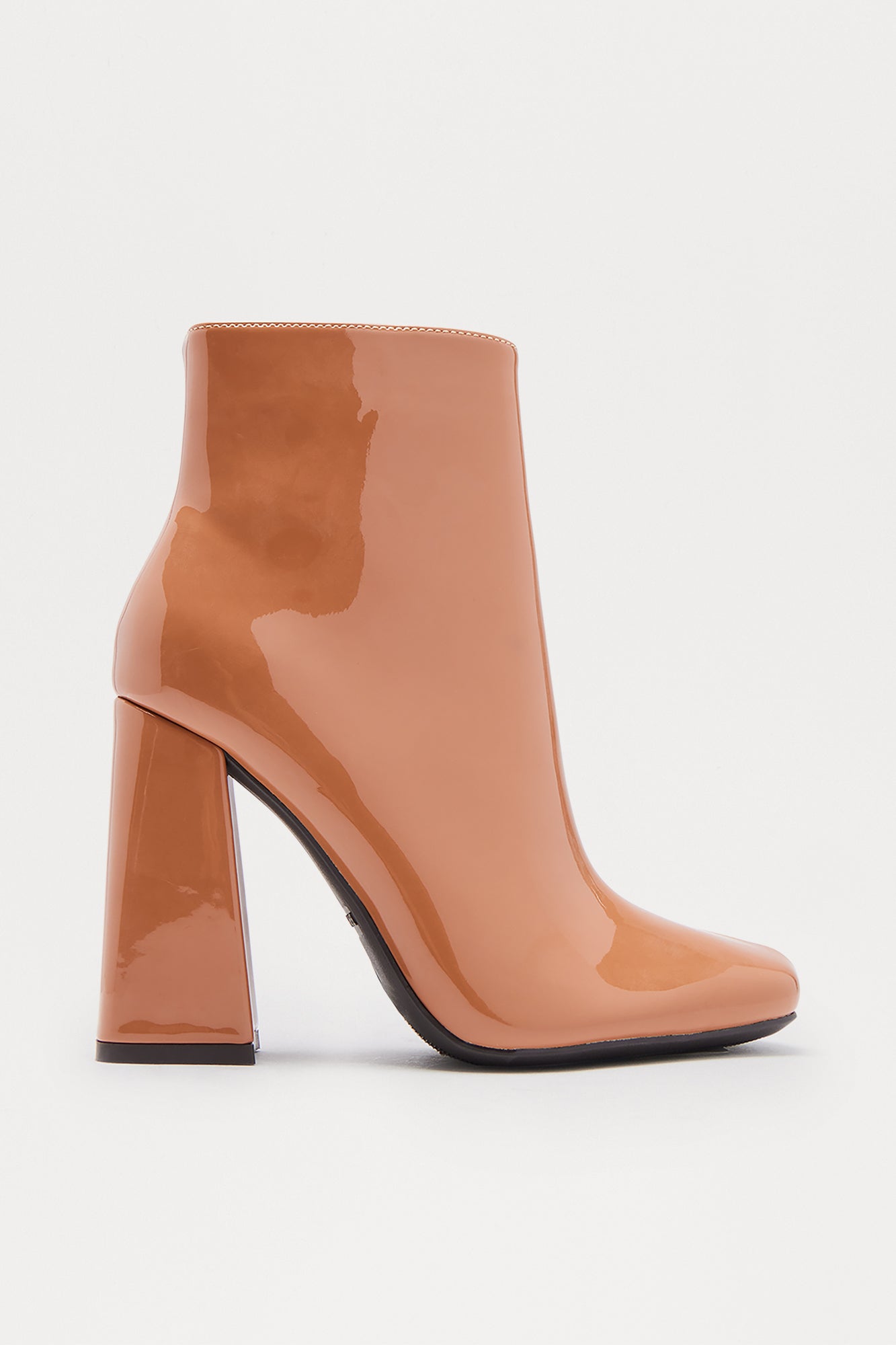 Jonas Block Heel Booties - Camel