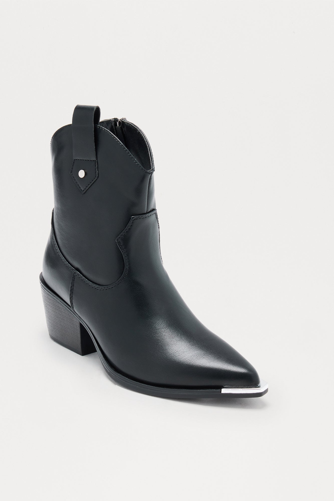 Everywhere Cowboy Booties - Black