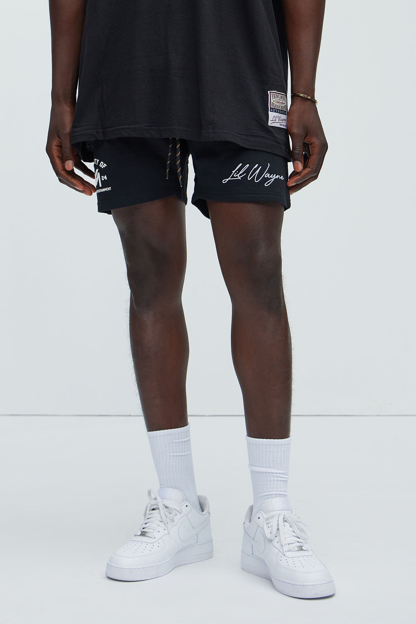 Lil Wayne Young Money Co. Sweatshorts - Black