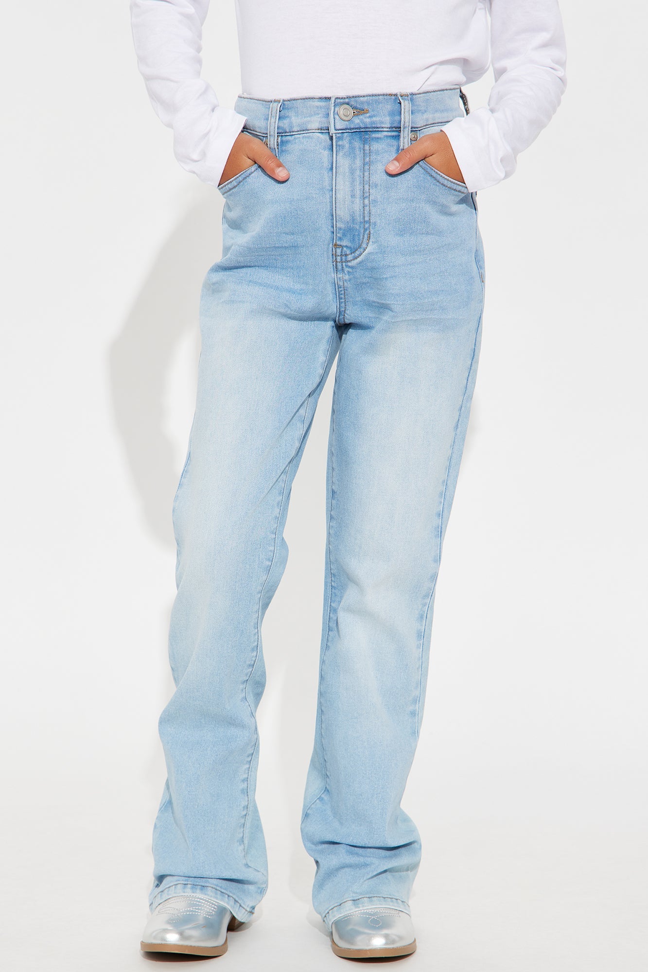 Mini Dare To Flare Jeans - Medium Blue Wash