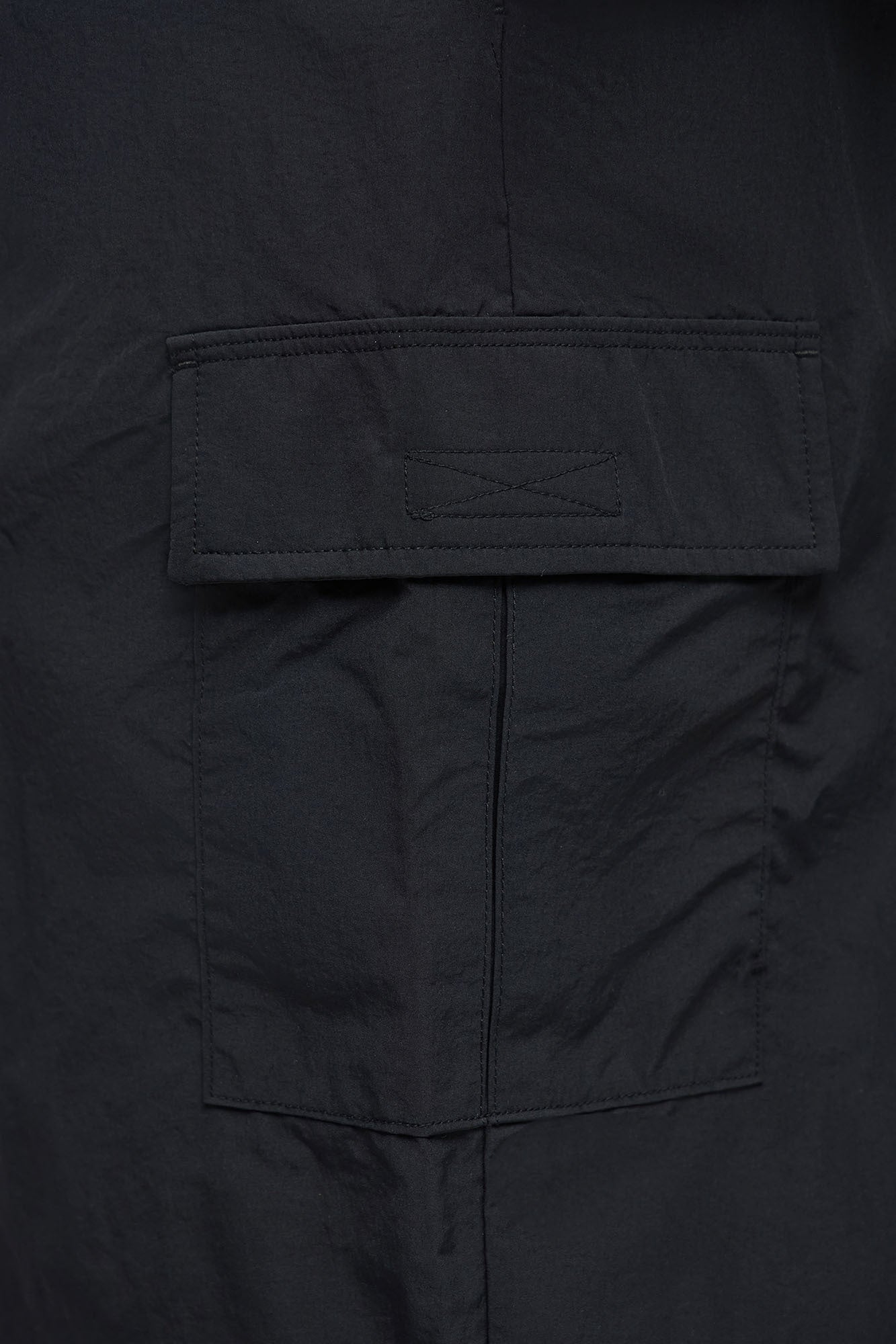 Super Baggy Philip Nylon Short - Black