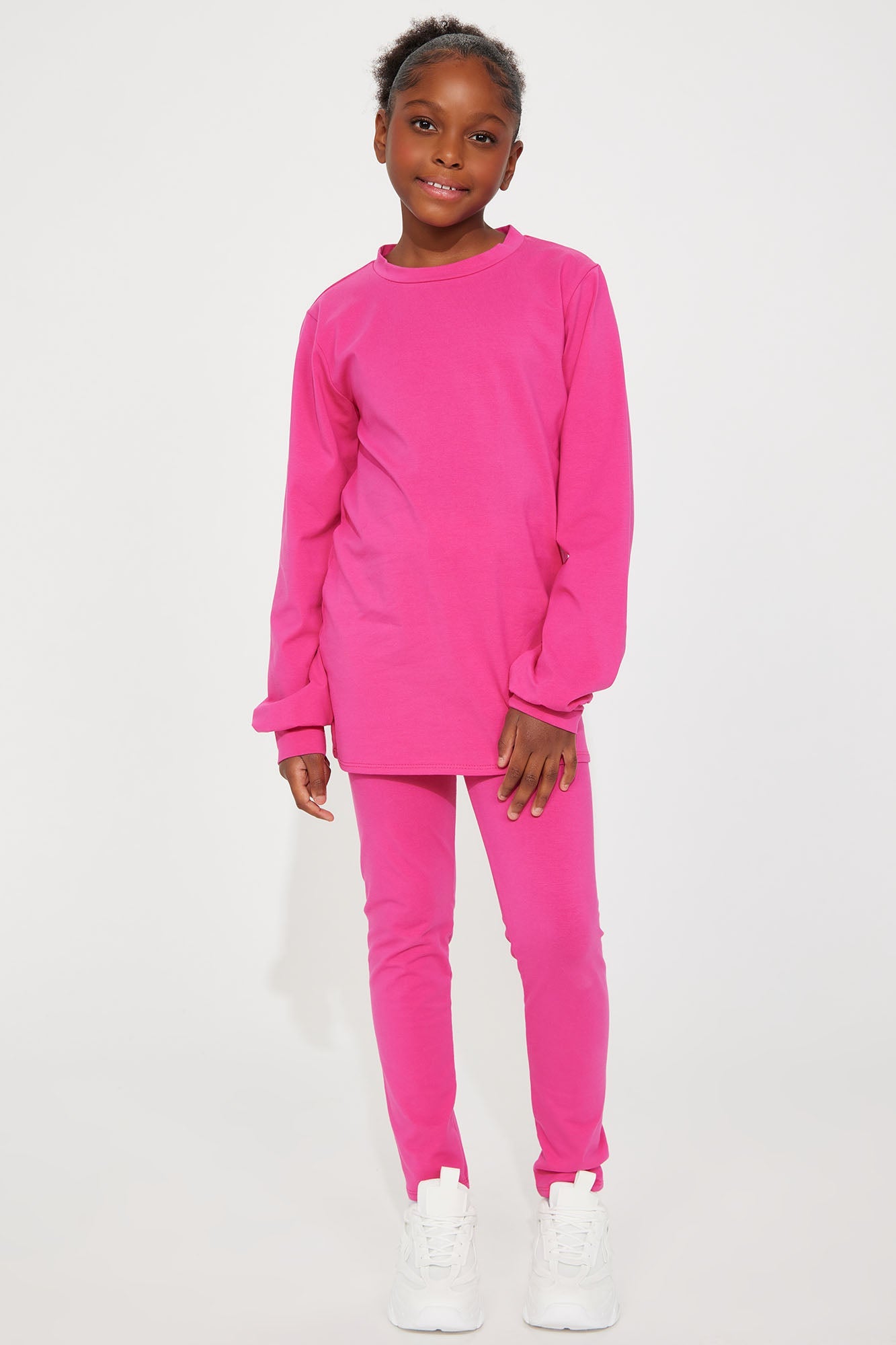 Mini Paparazzi II Legging Set - Fuchsia
