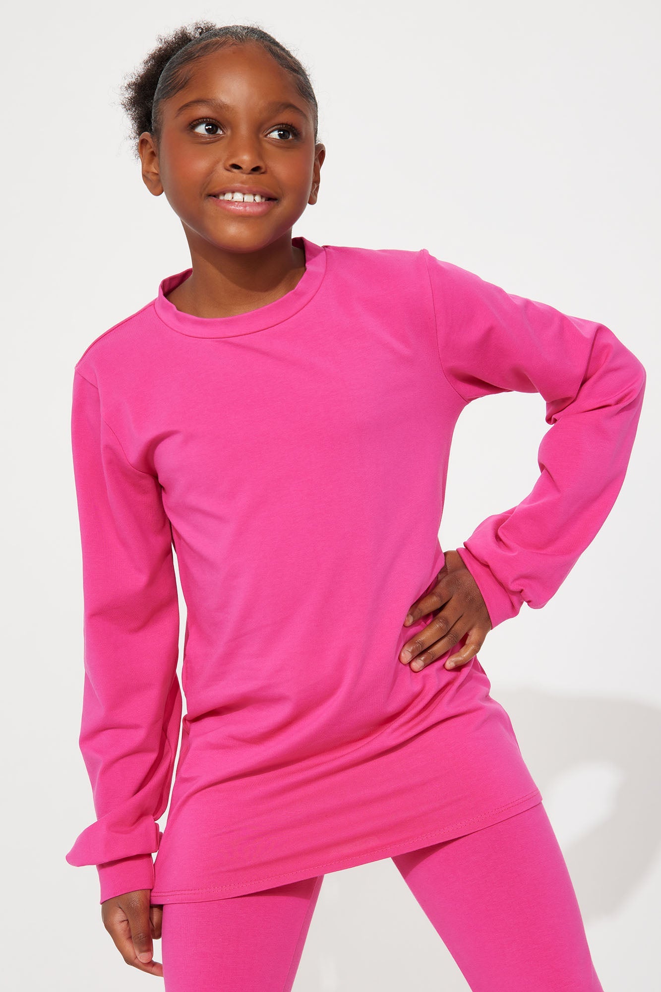 Mini Paparazzi II Legging Set - Fuchsia