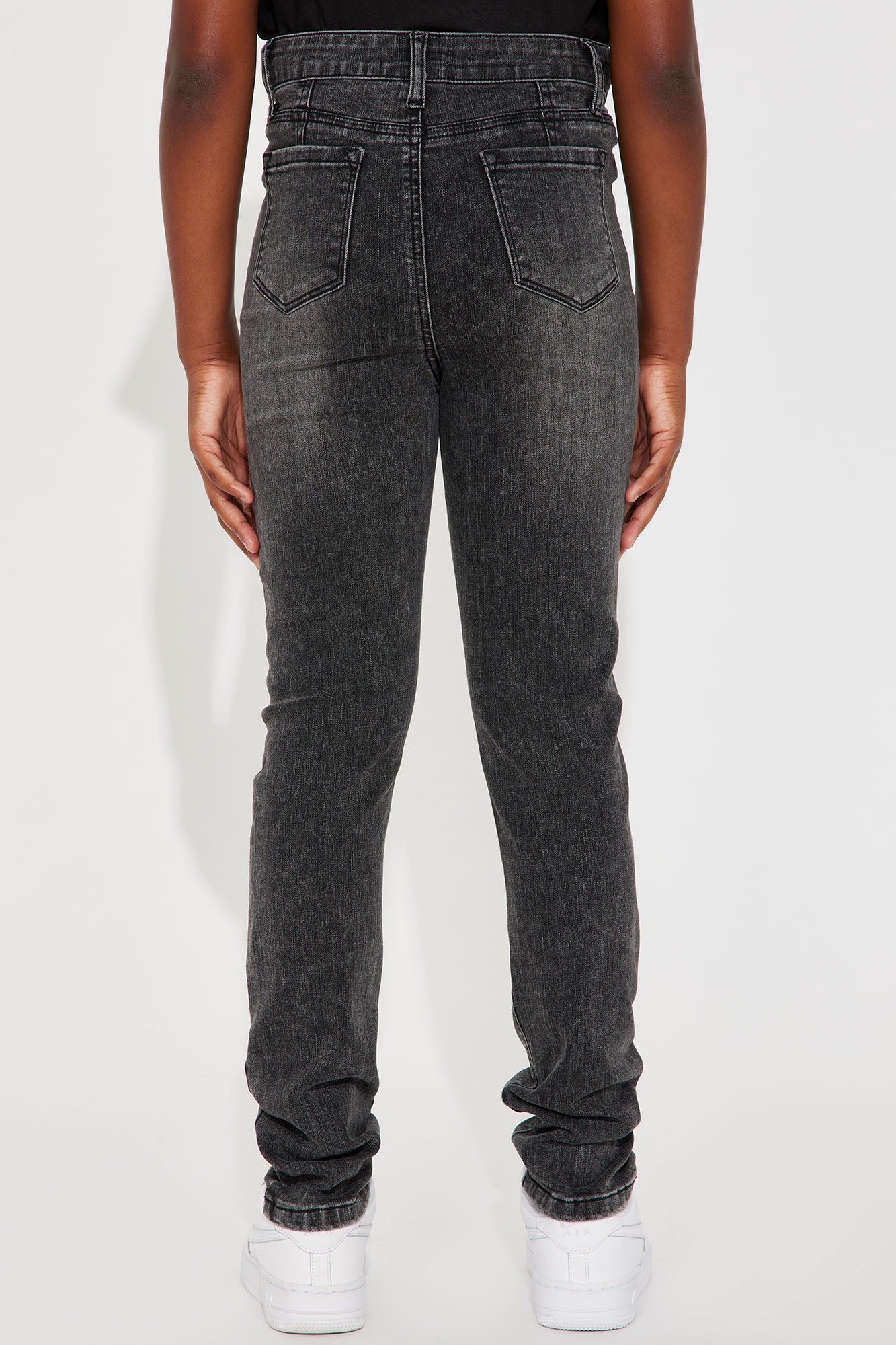 Mini Living Life Stretch Skinny Jeans - Black Wash