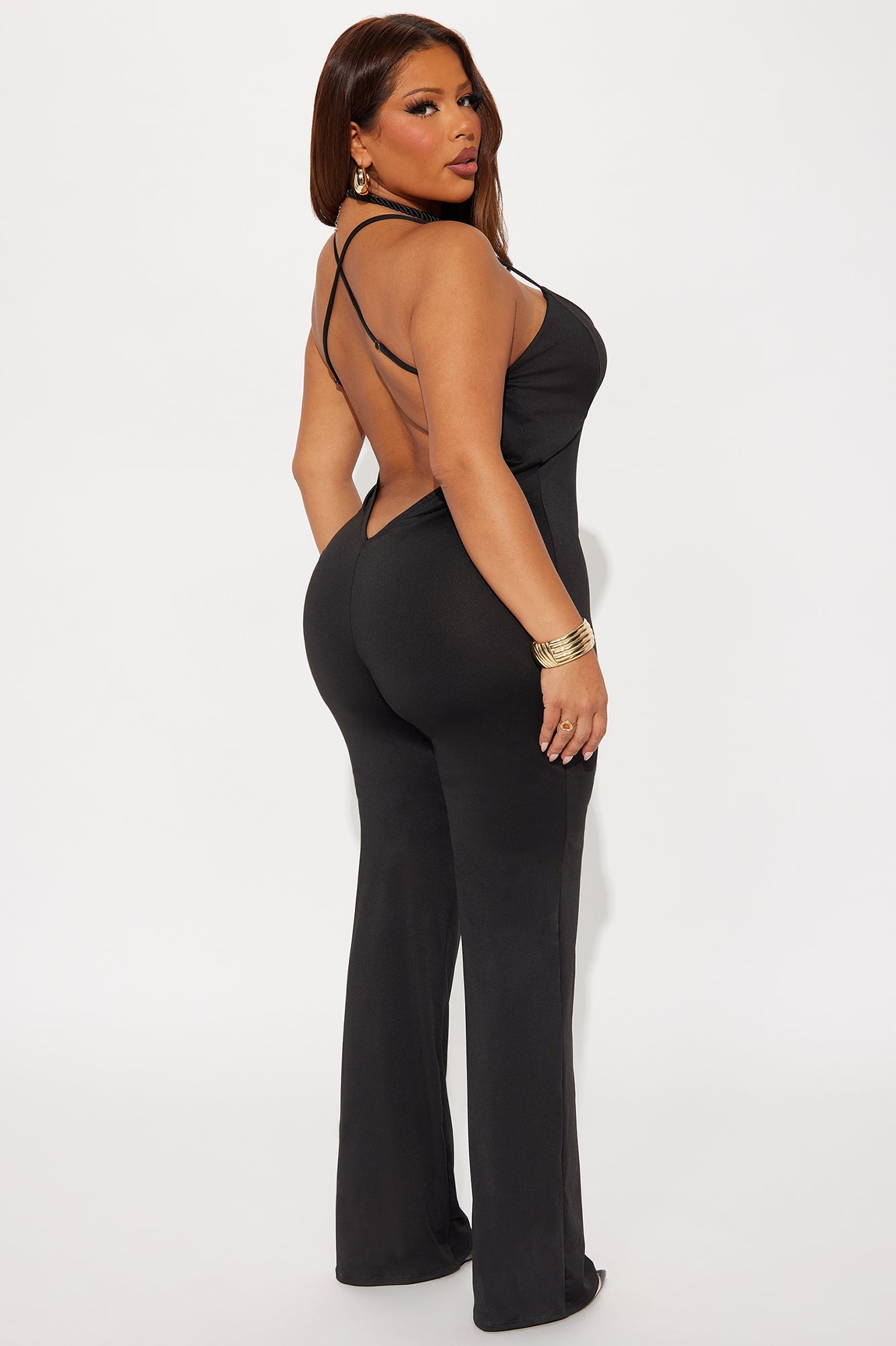 The Sleek Essential Jumpsuit - Black