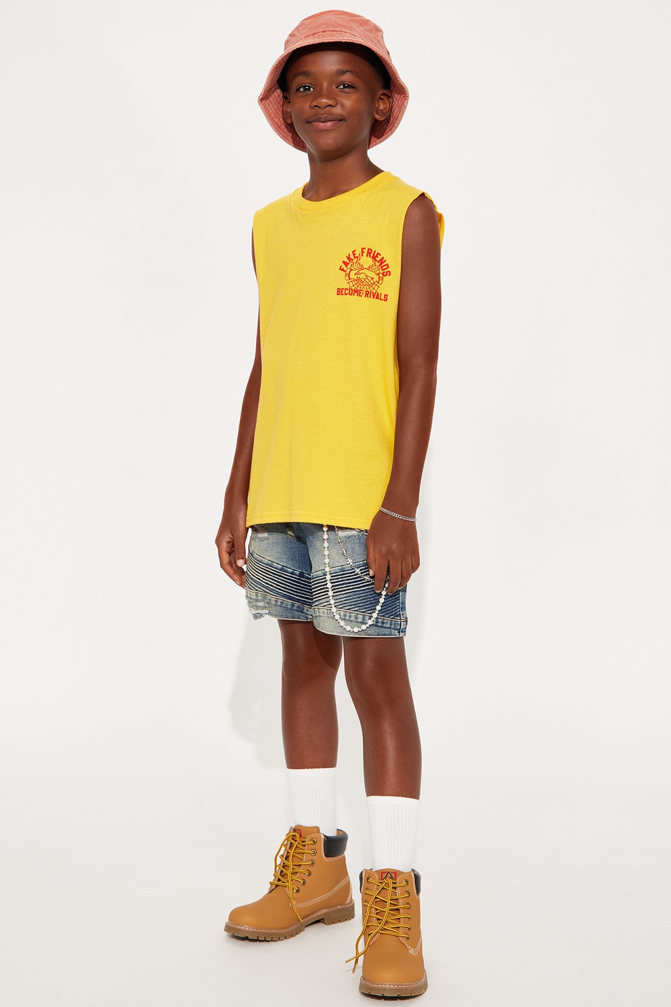 Mini Pick Up The Pace Moto Denim Shorts - Medium Wash