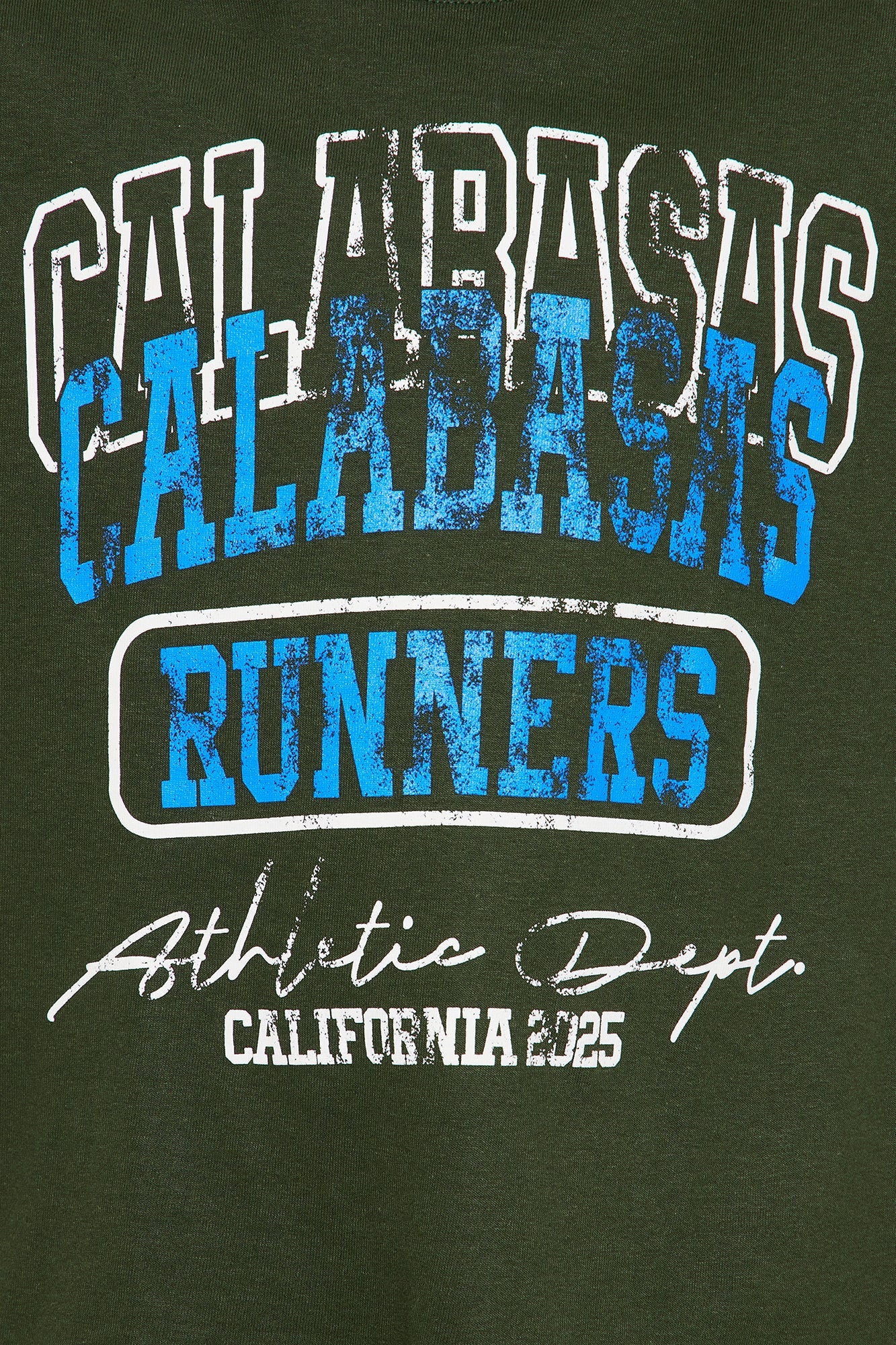 Mini Calabasas Runners Short Sleeve Tee - Green