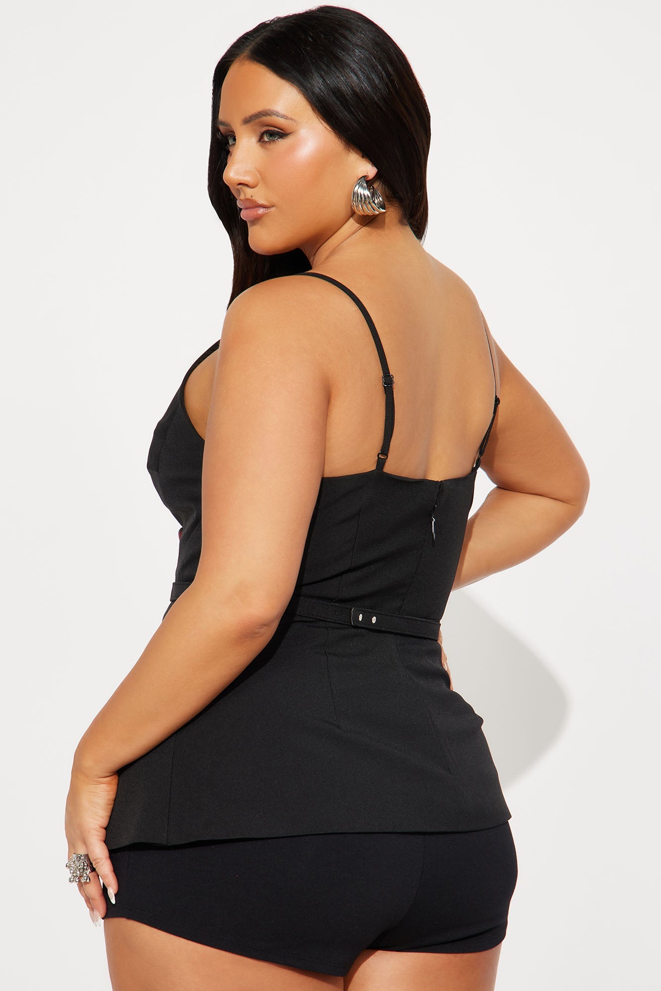 Berkley Belted Top - Black