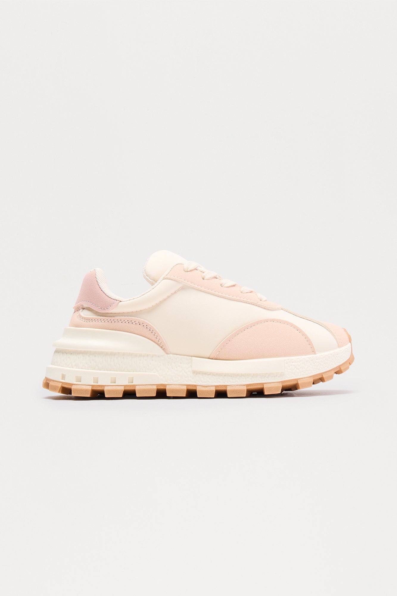 Flex Low Top Platform Sneakers - Pink/combo
