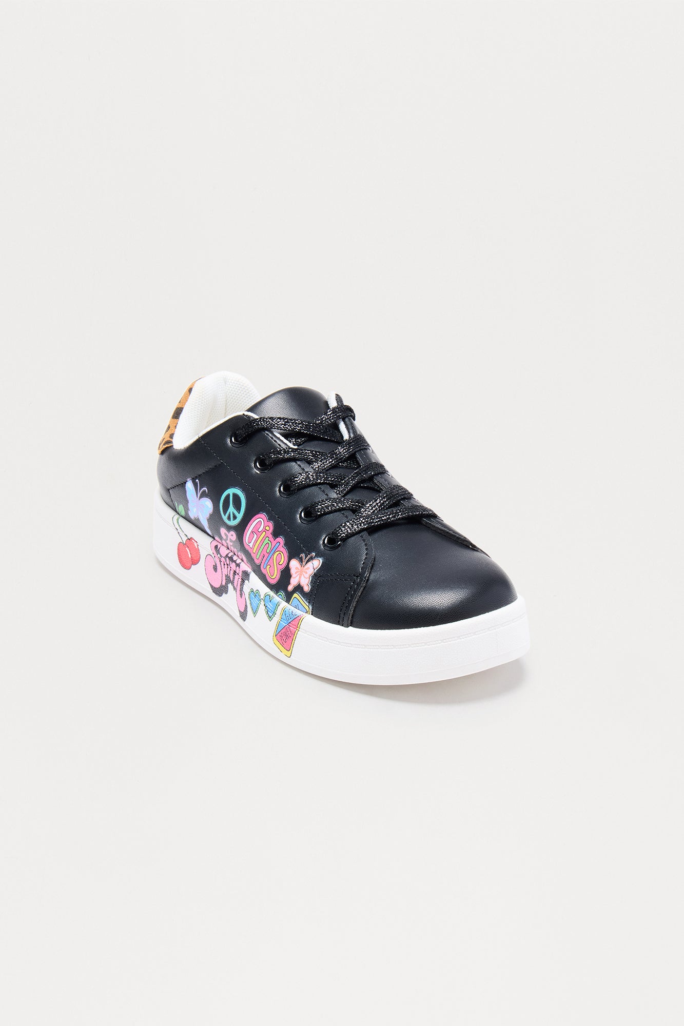 Mini Free Spirit Sneaker - Black