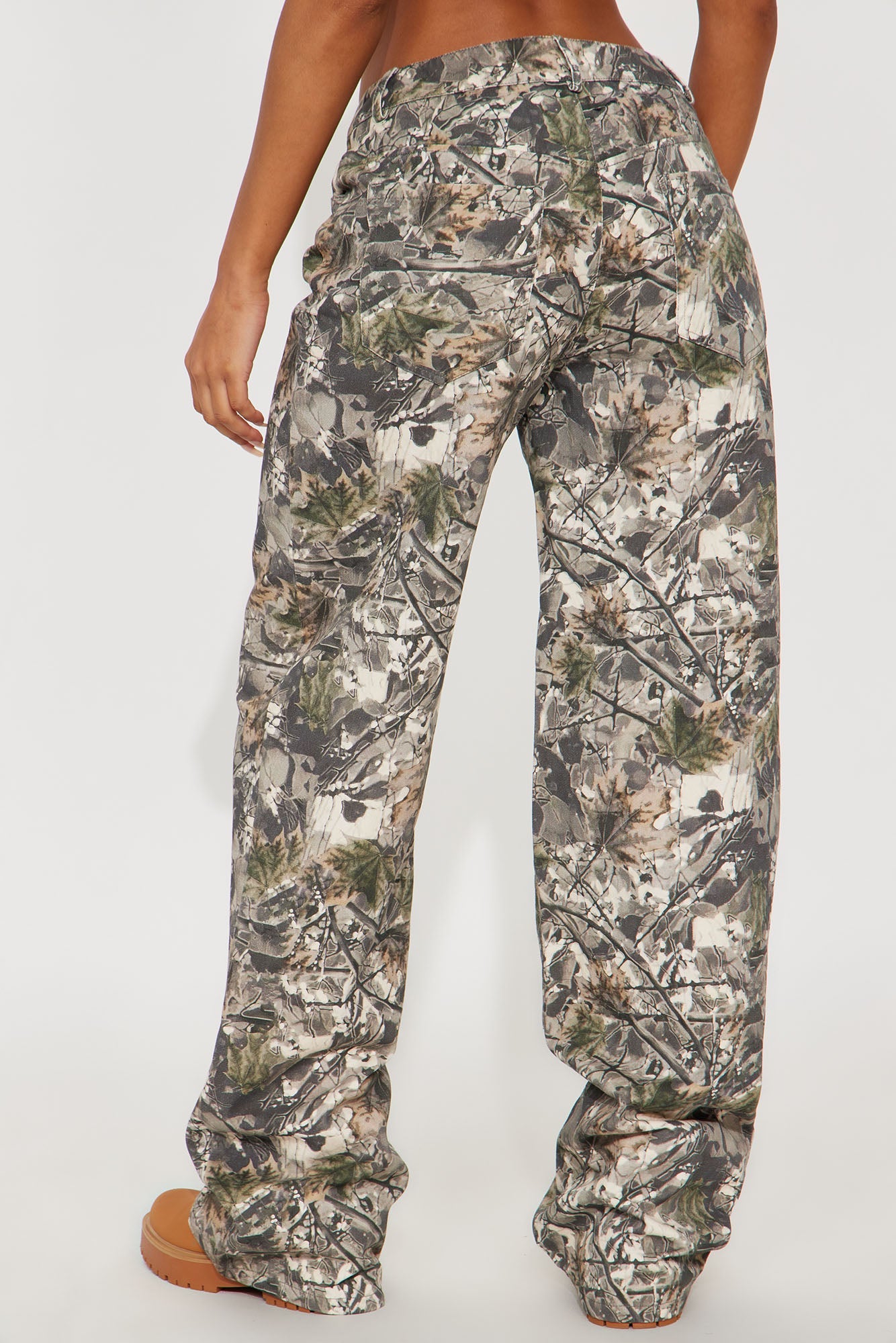 Nowhere To Be Found Camo Wide Leg Pant - Camouflage