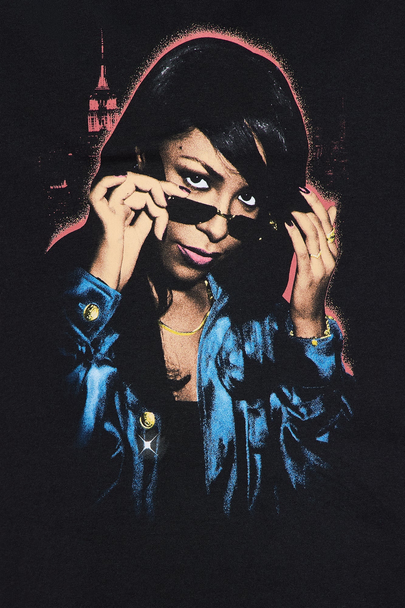 Mini Aaliyah One In A Million Short Sleeve Tee - Black