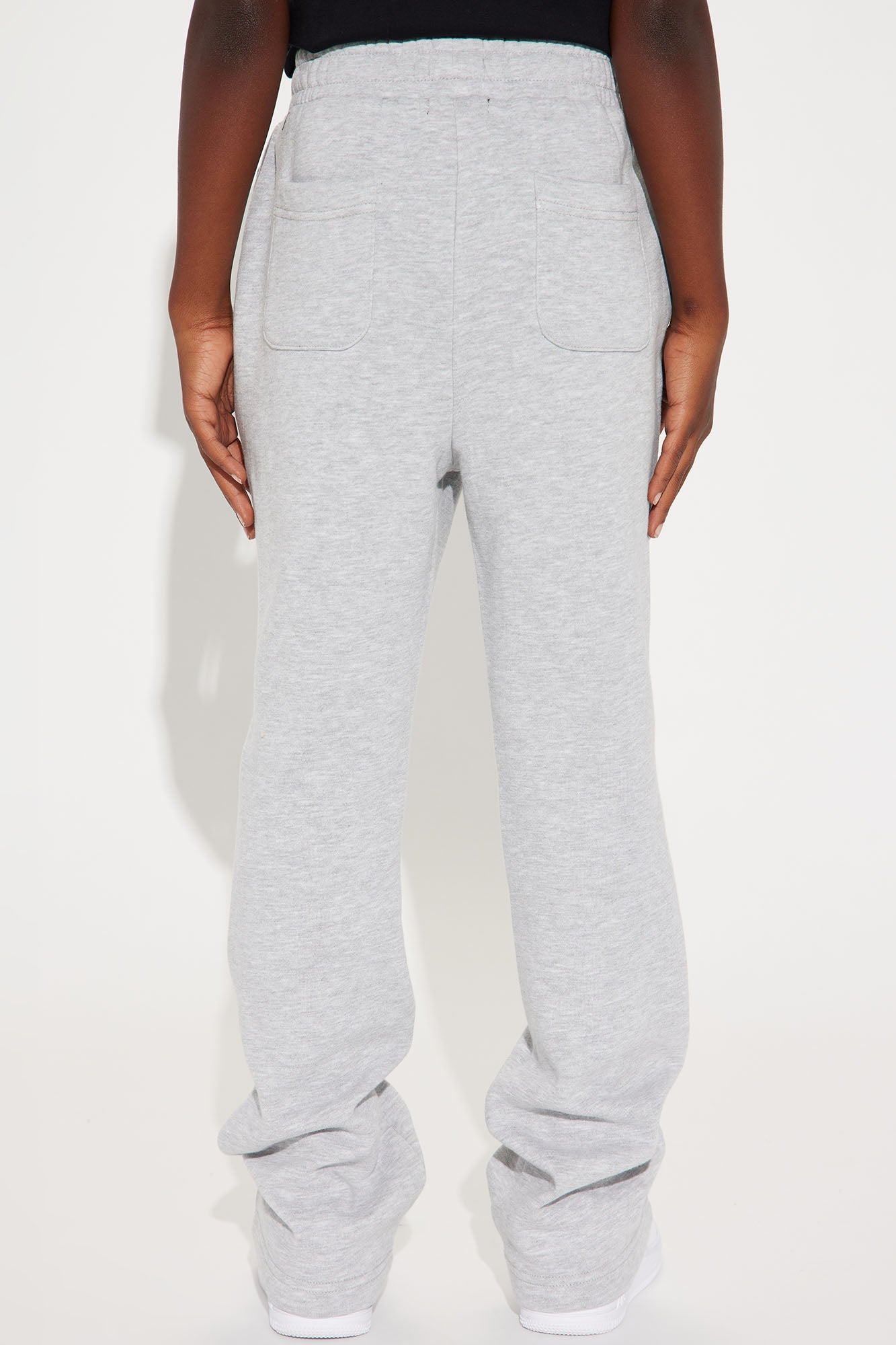Mini Originals Tyson Skinny Flare Sweatpant - Heather Grey