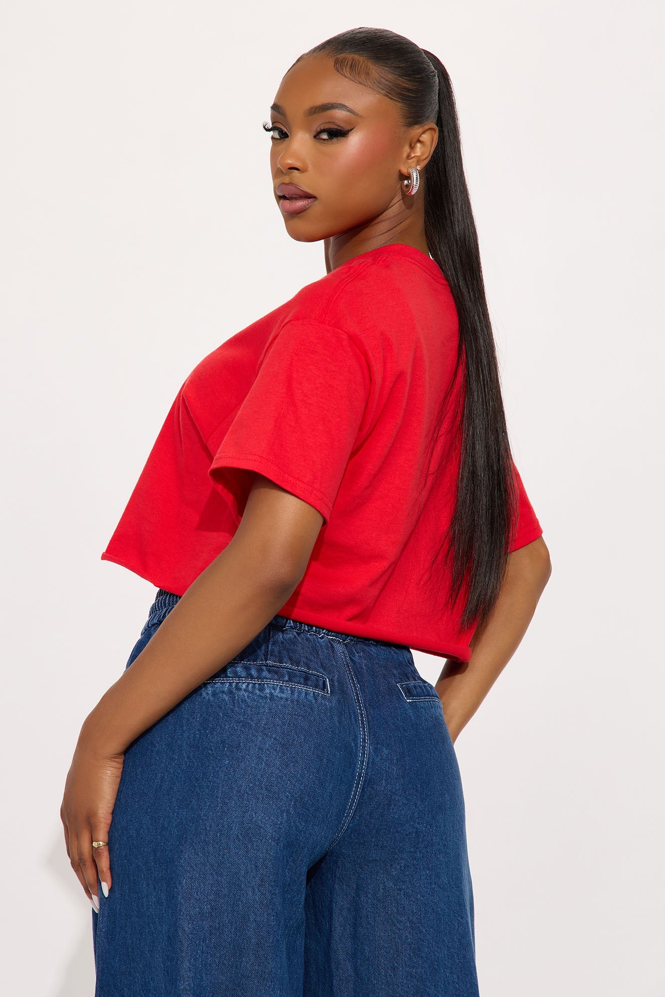 My Life My Show Tee - Red
