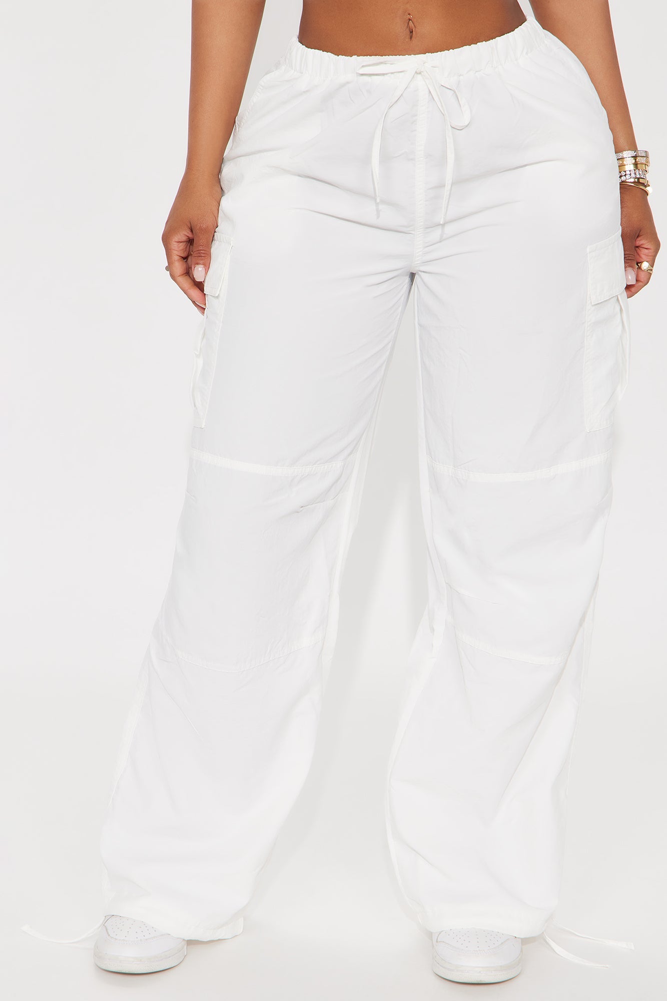 Keep That Energy Windbreaker Jogger 29″ - Off White