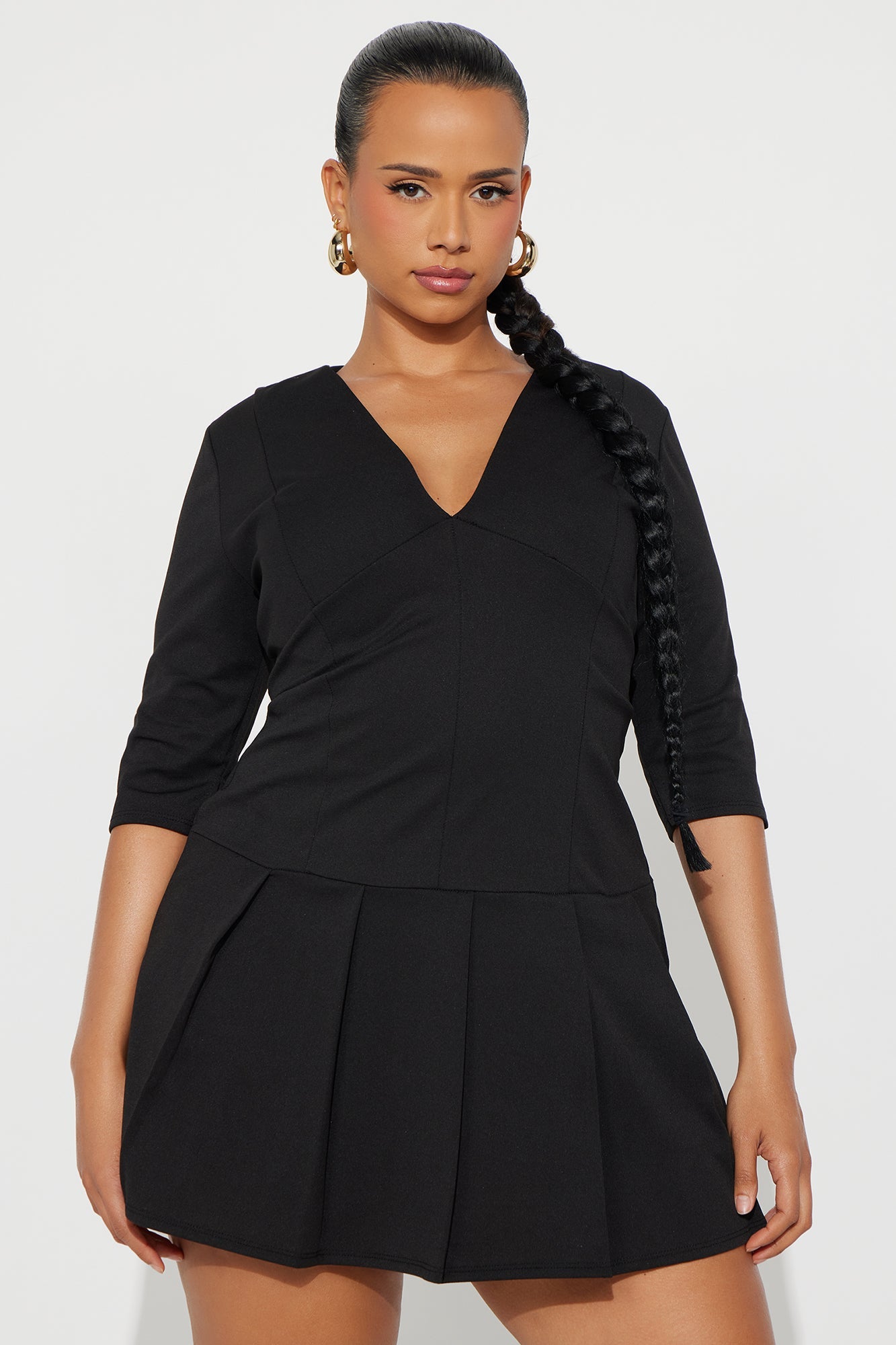 In My Professional Era Mini Dress - Black