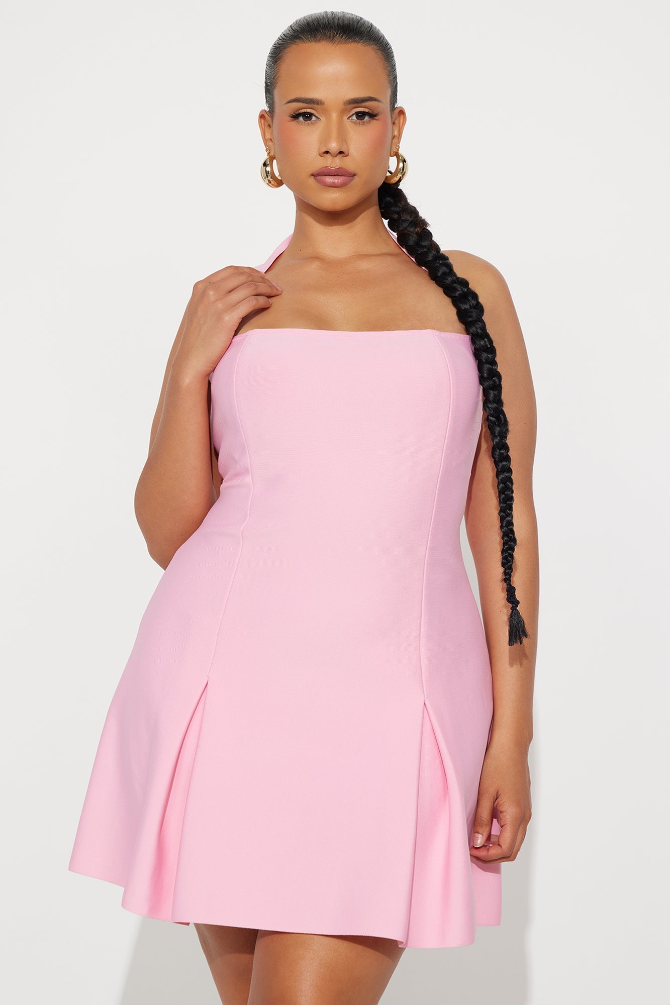 Good Company Bandage Mini Dress - Pink