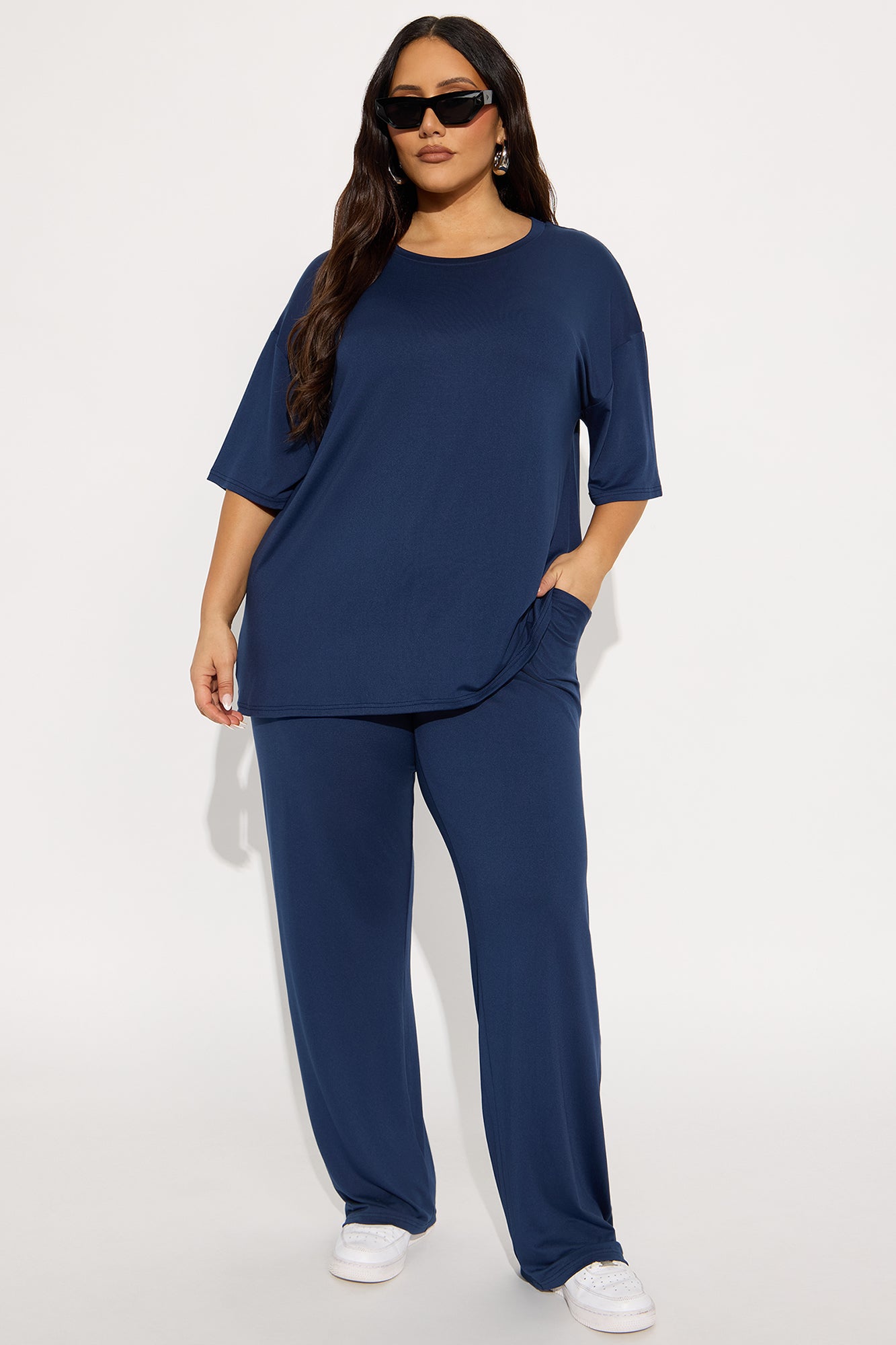 Relax Mood PJ Pant Set - Navy