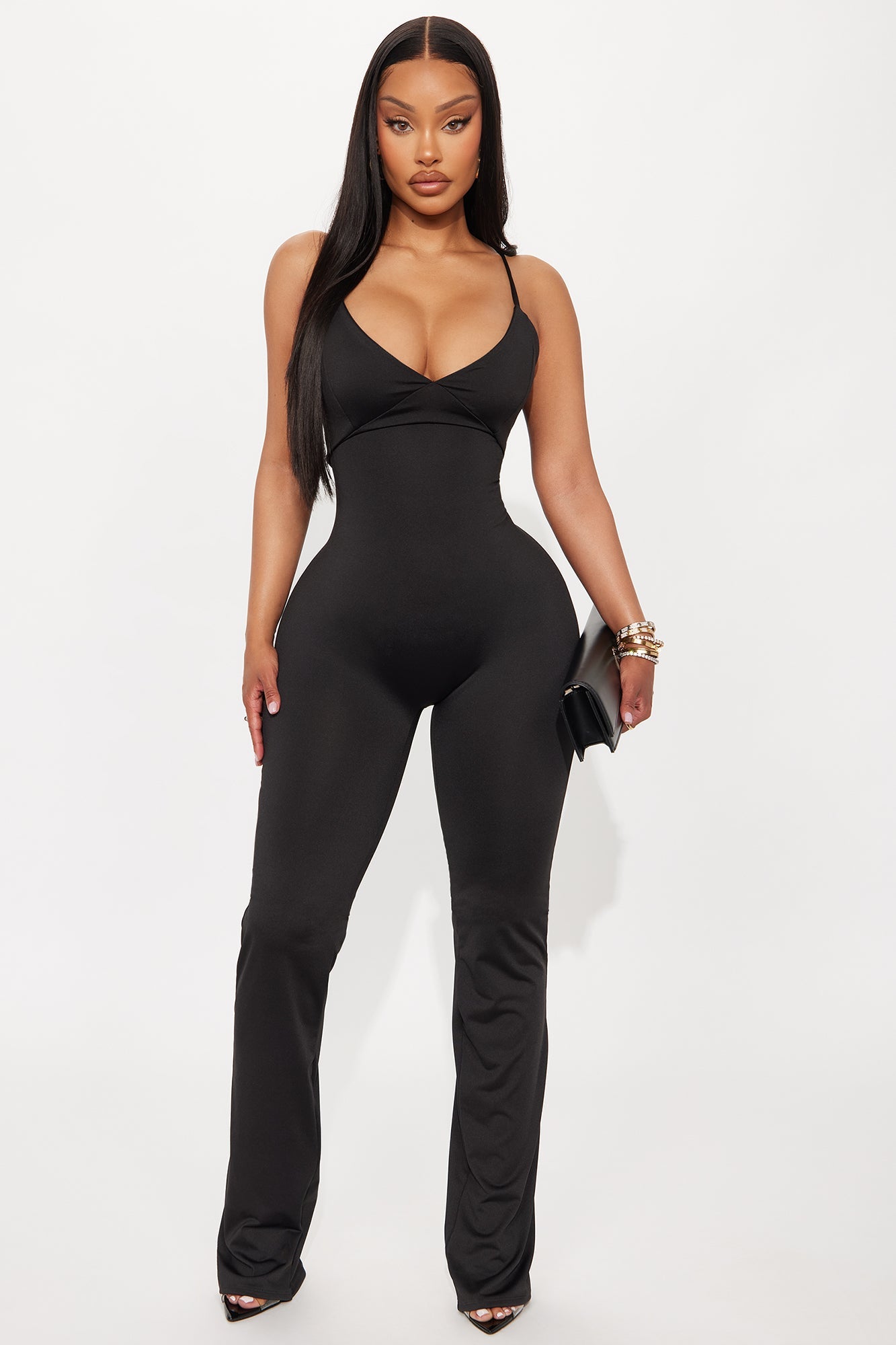 The Sleek Essential Jumpsuit - Black