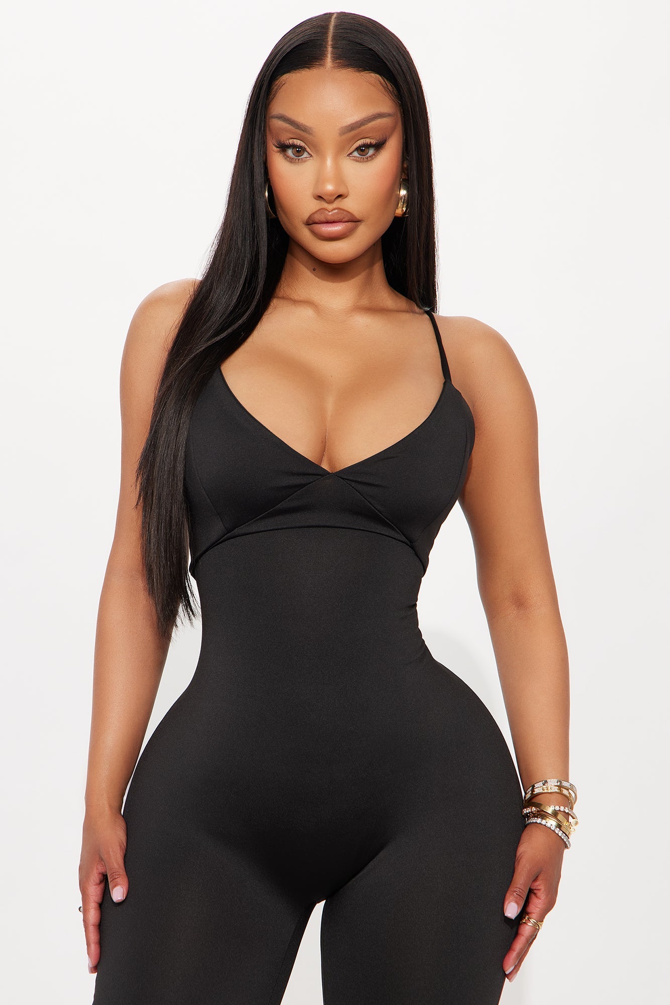 The Sleek Essential Jumpsuit - Black