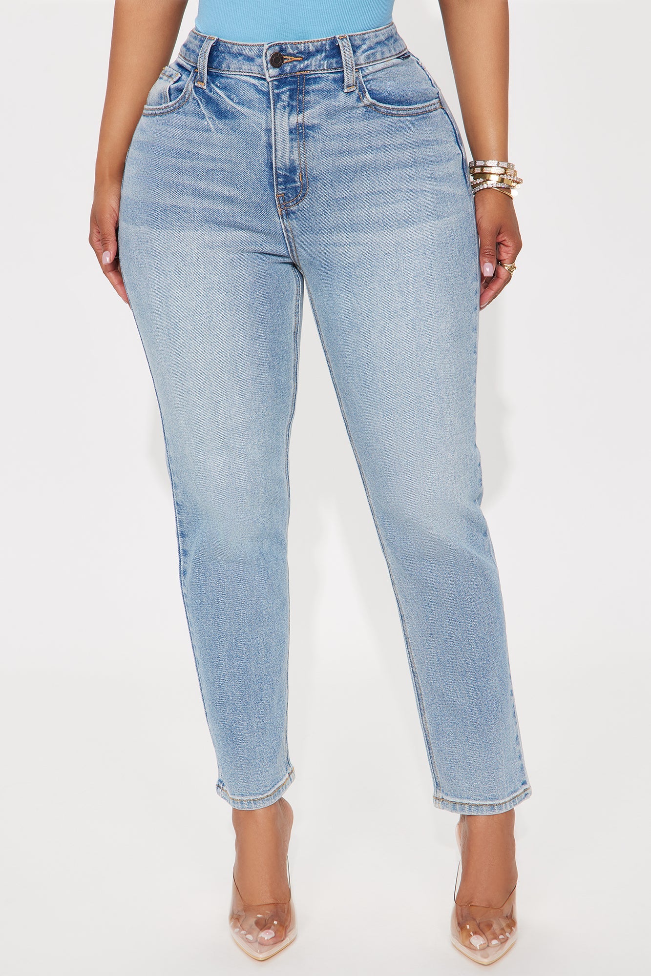 Call Your Mom Jeans - Medium Wash